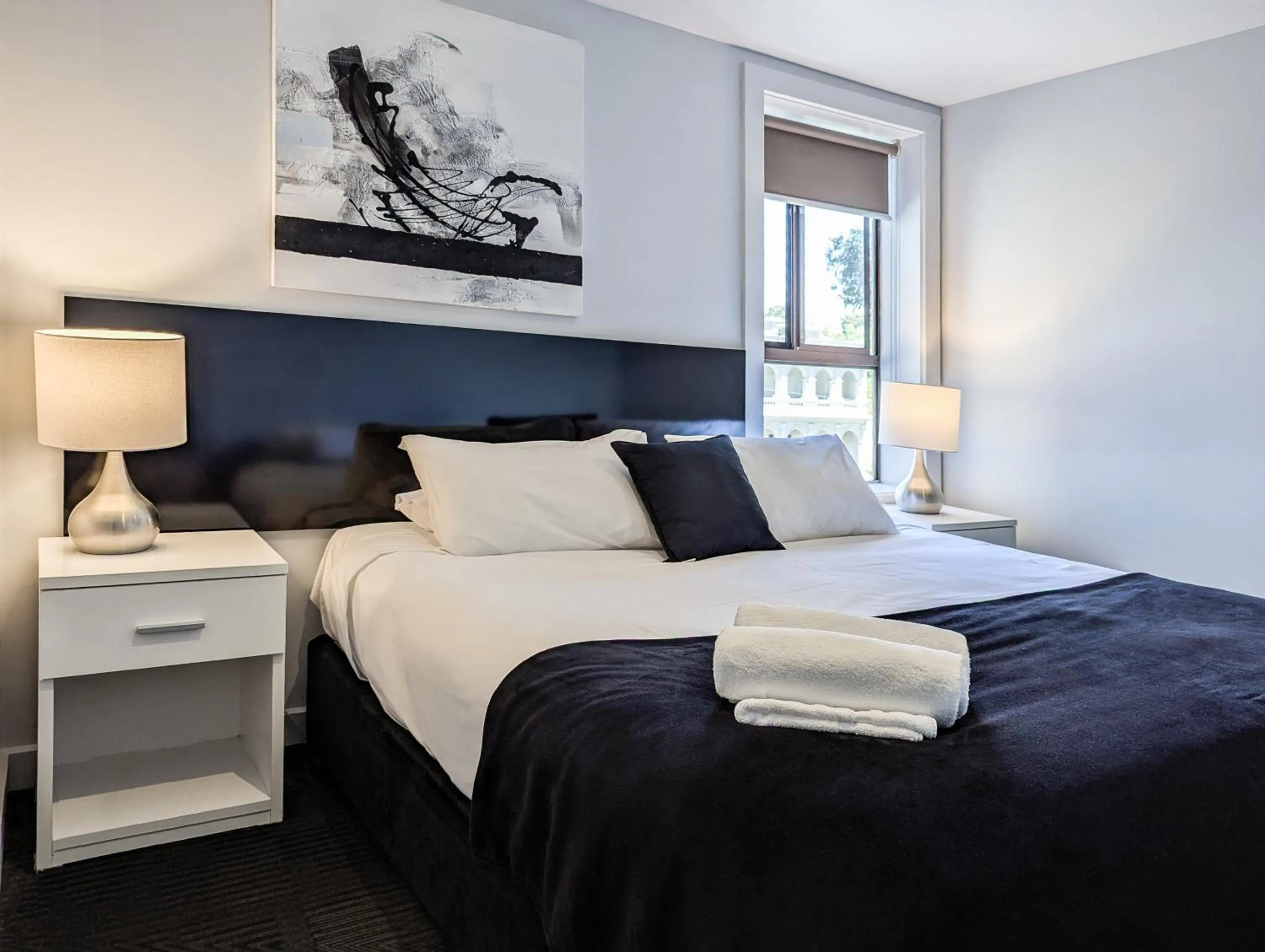 Bed in Apartments on Chapman