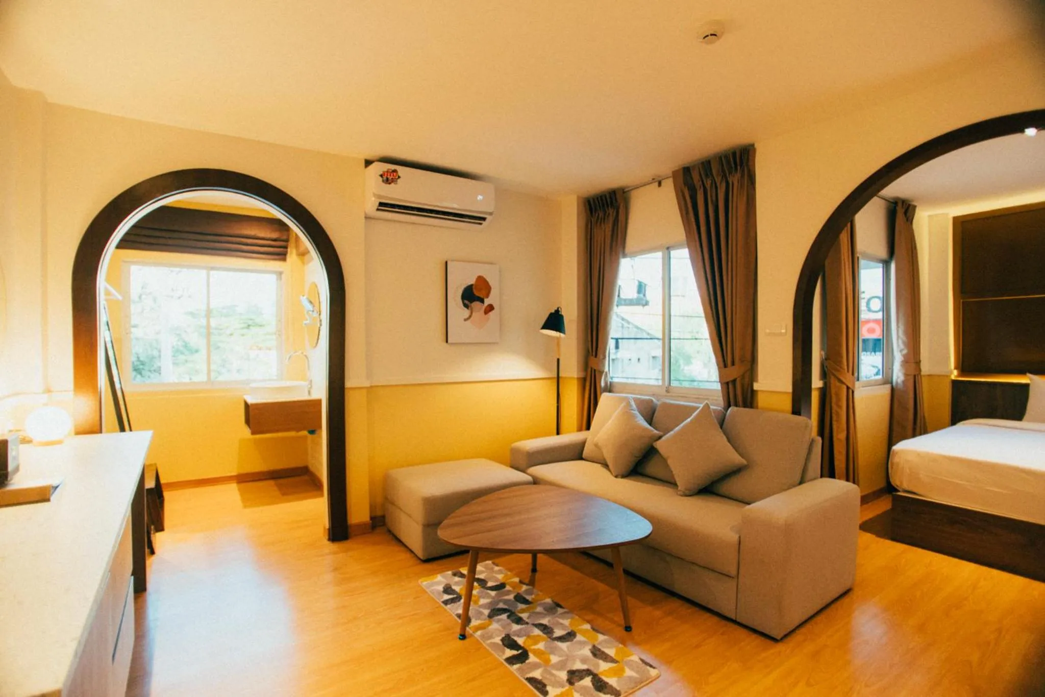 Bed in Victoria Nimman Hotel