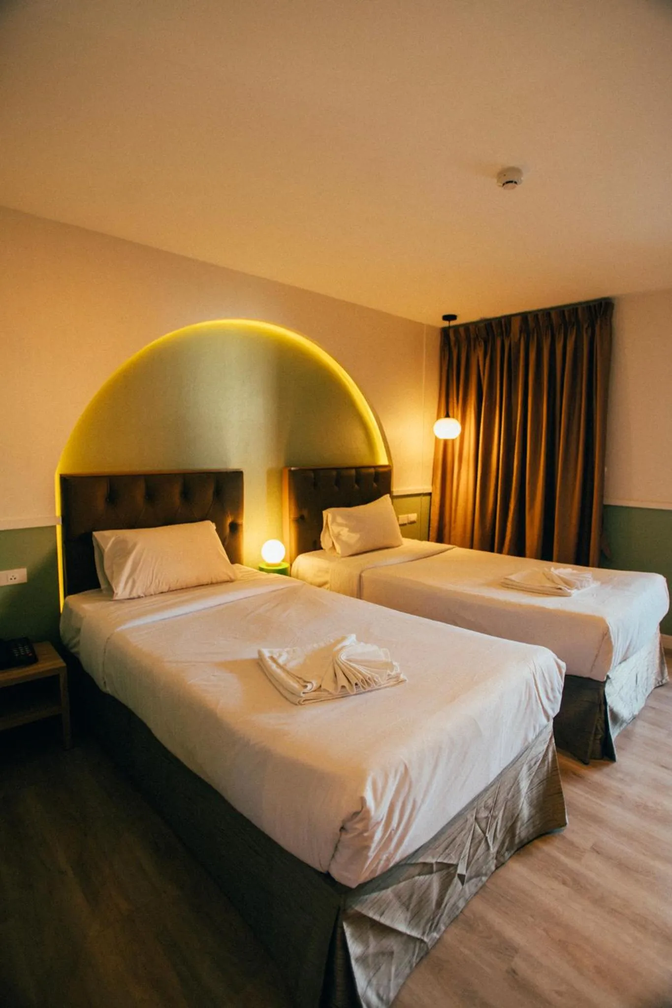 Bed in Victoria Nimman Hotel