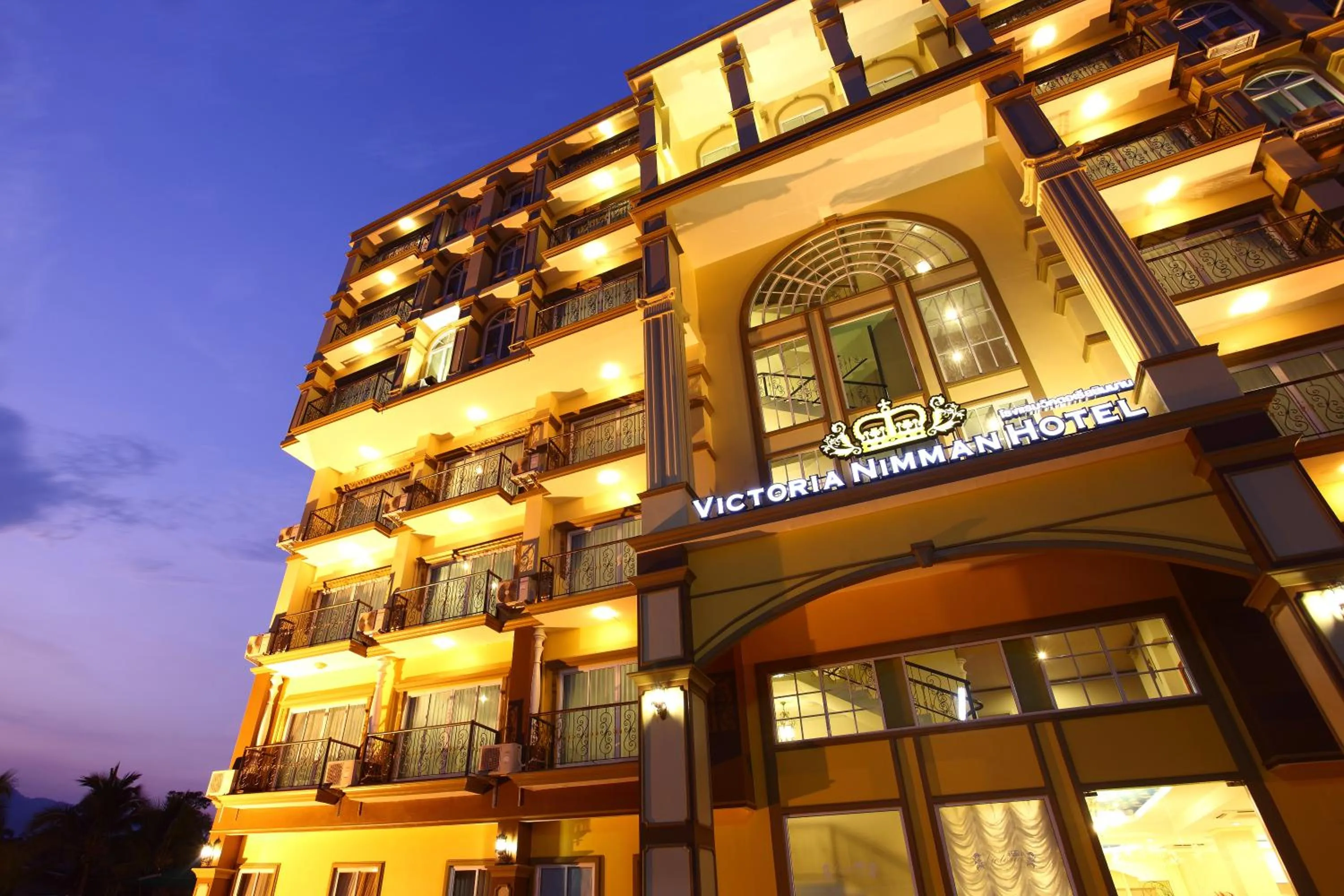 Decorative detail in Victoria Nimman Hotel