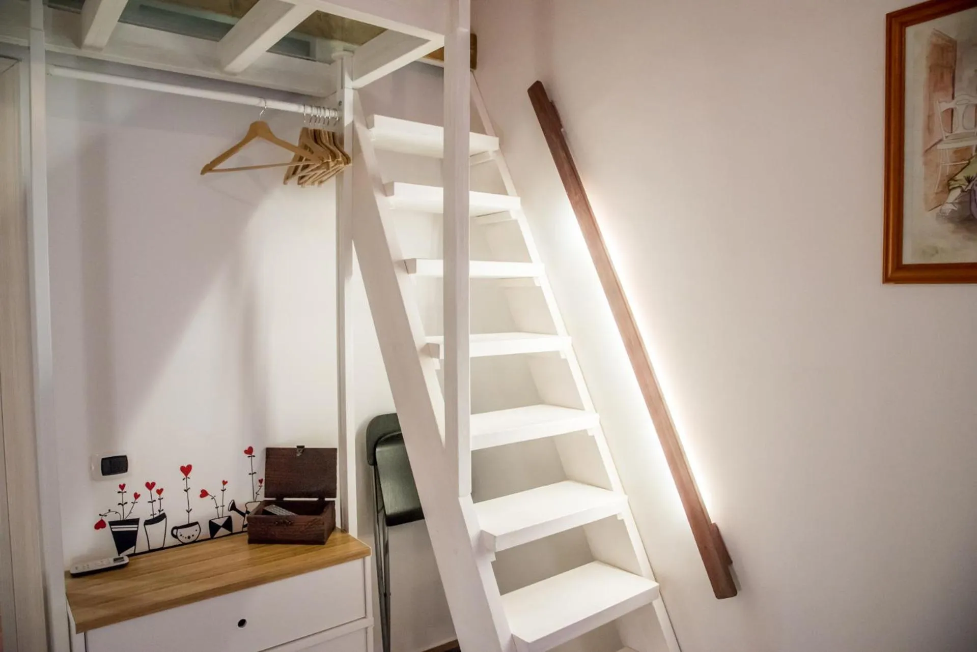 Bed in Guest Art Napoli