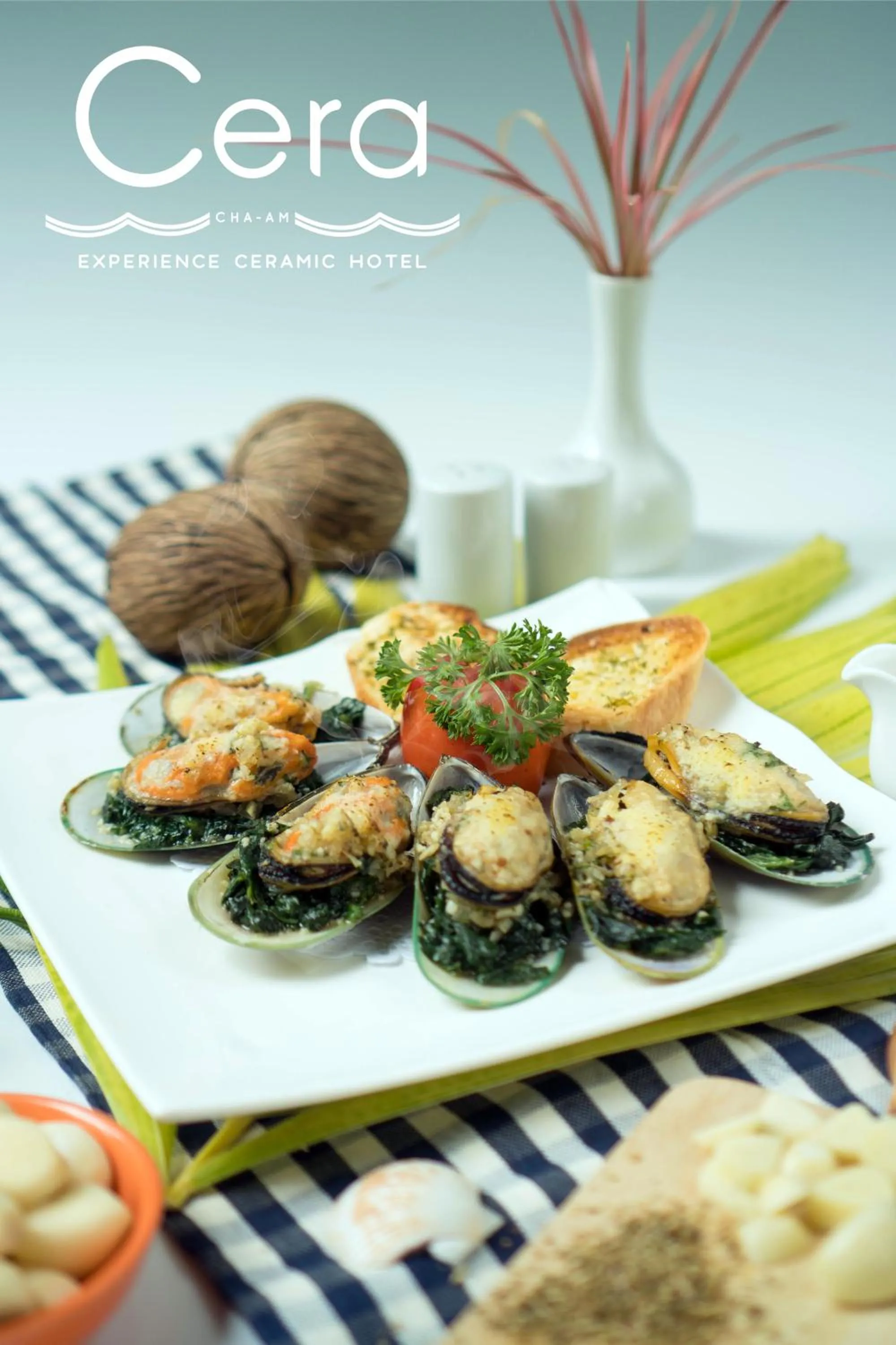 Food close-up in Cera Resort @ Cha-am