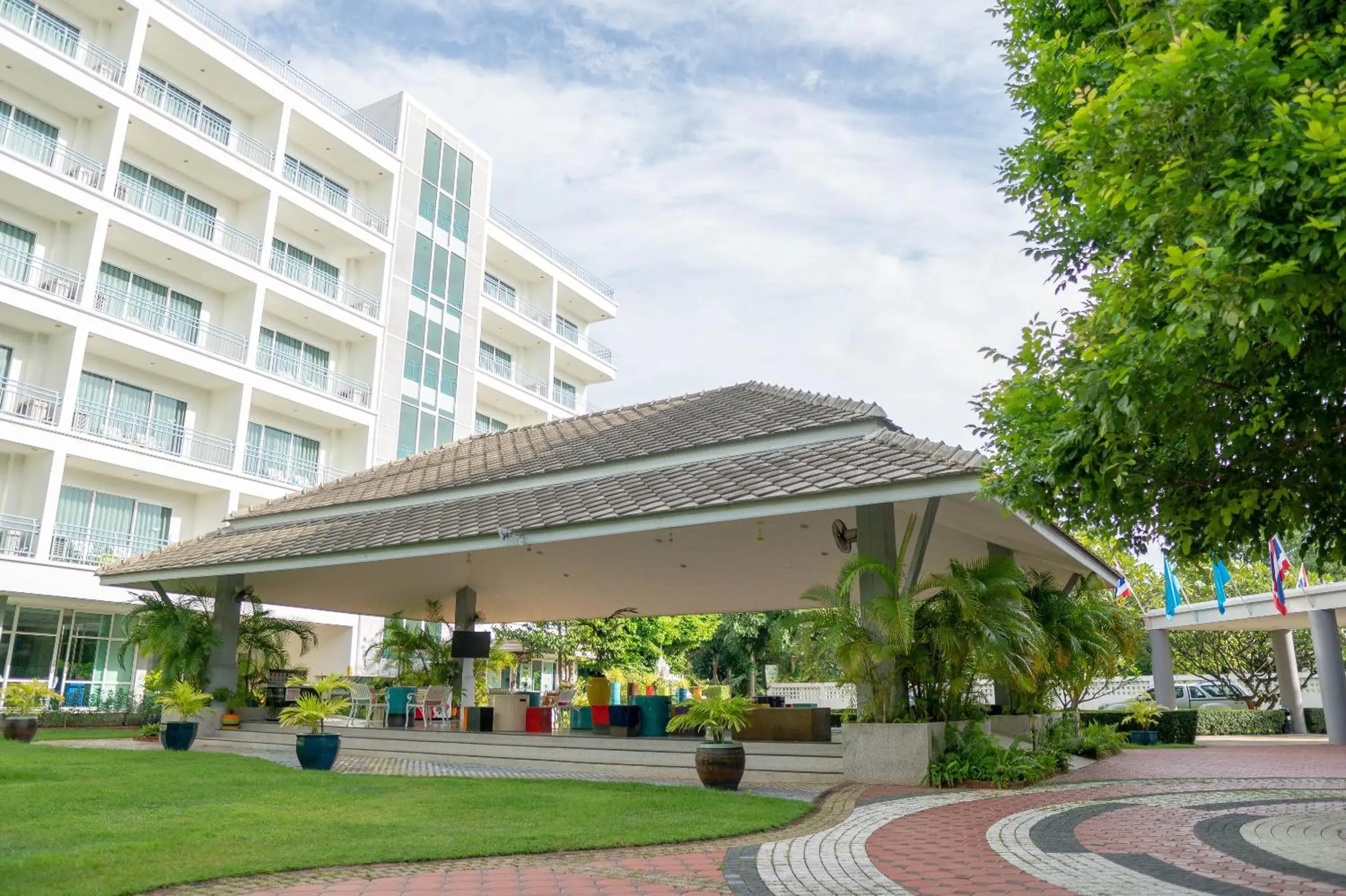 Property building in Cera Resort @ Cha-am Property building in Cera Resort @ Cha-am