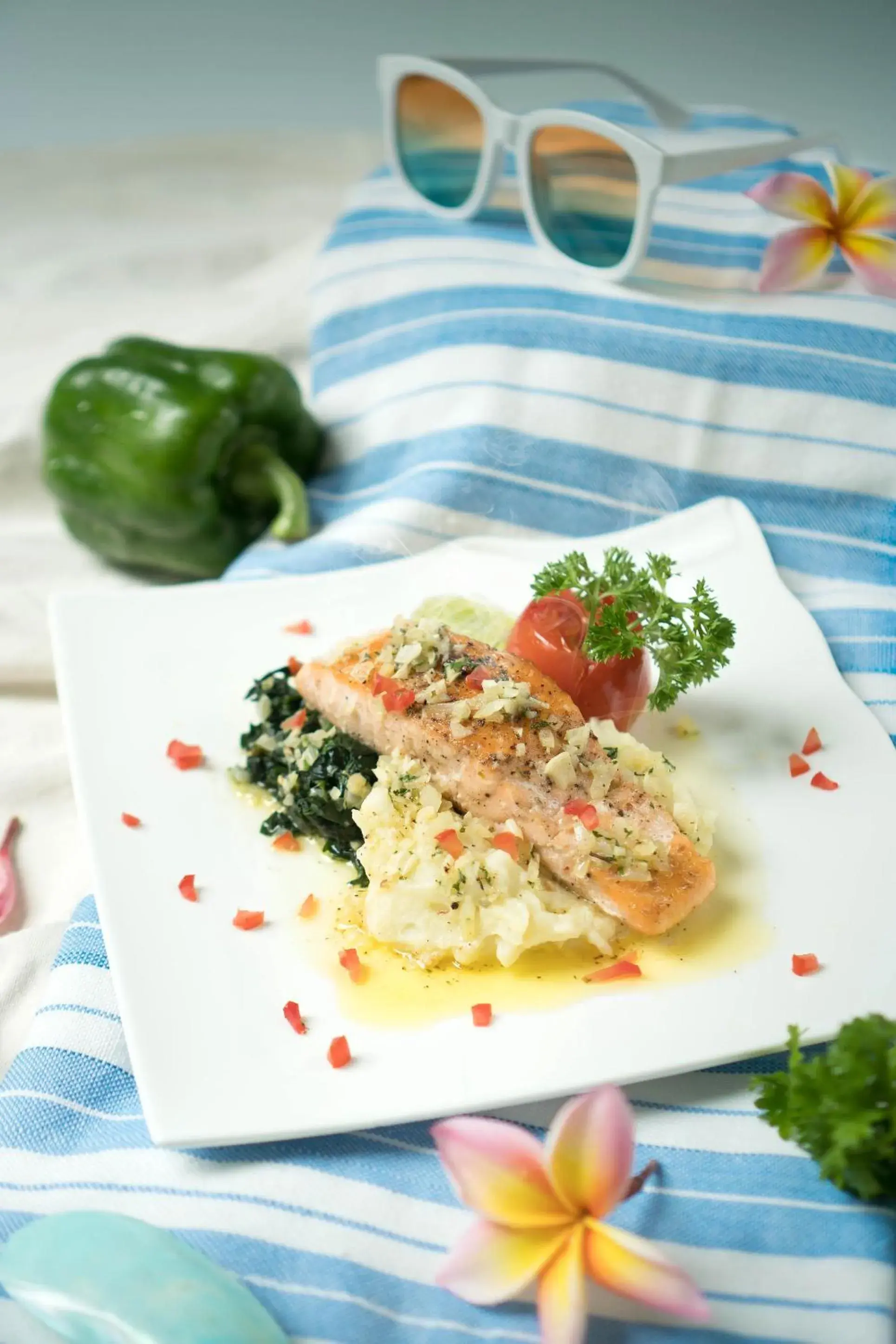 Food close-up in Cera Resort @ Cha-am Food close-up in Cera Resort @ Cha-am