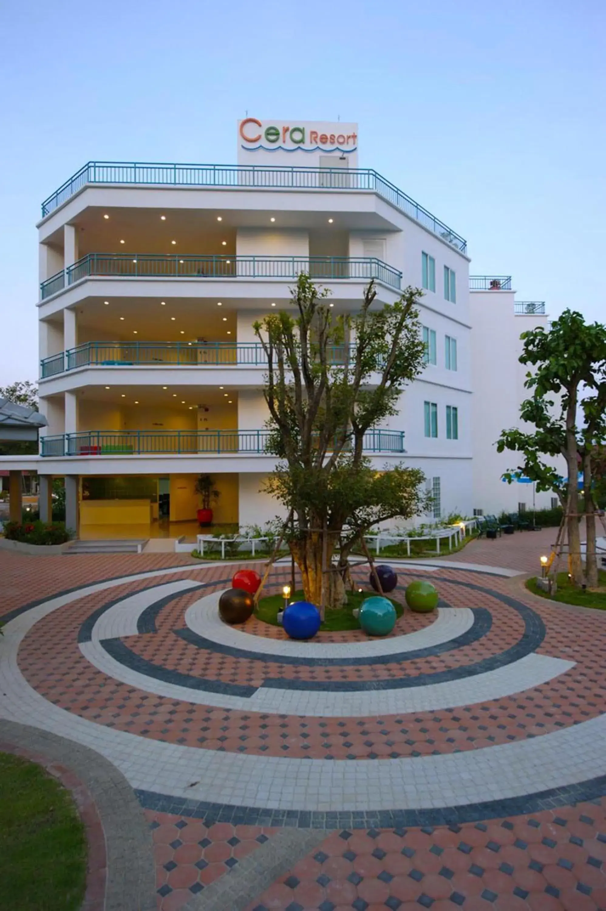 Property building in Cera Resort @ Cha-am Property building in Cera Resort @ Cha-am