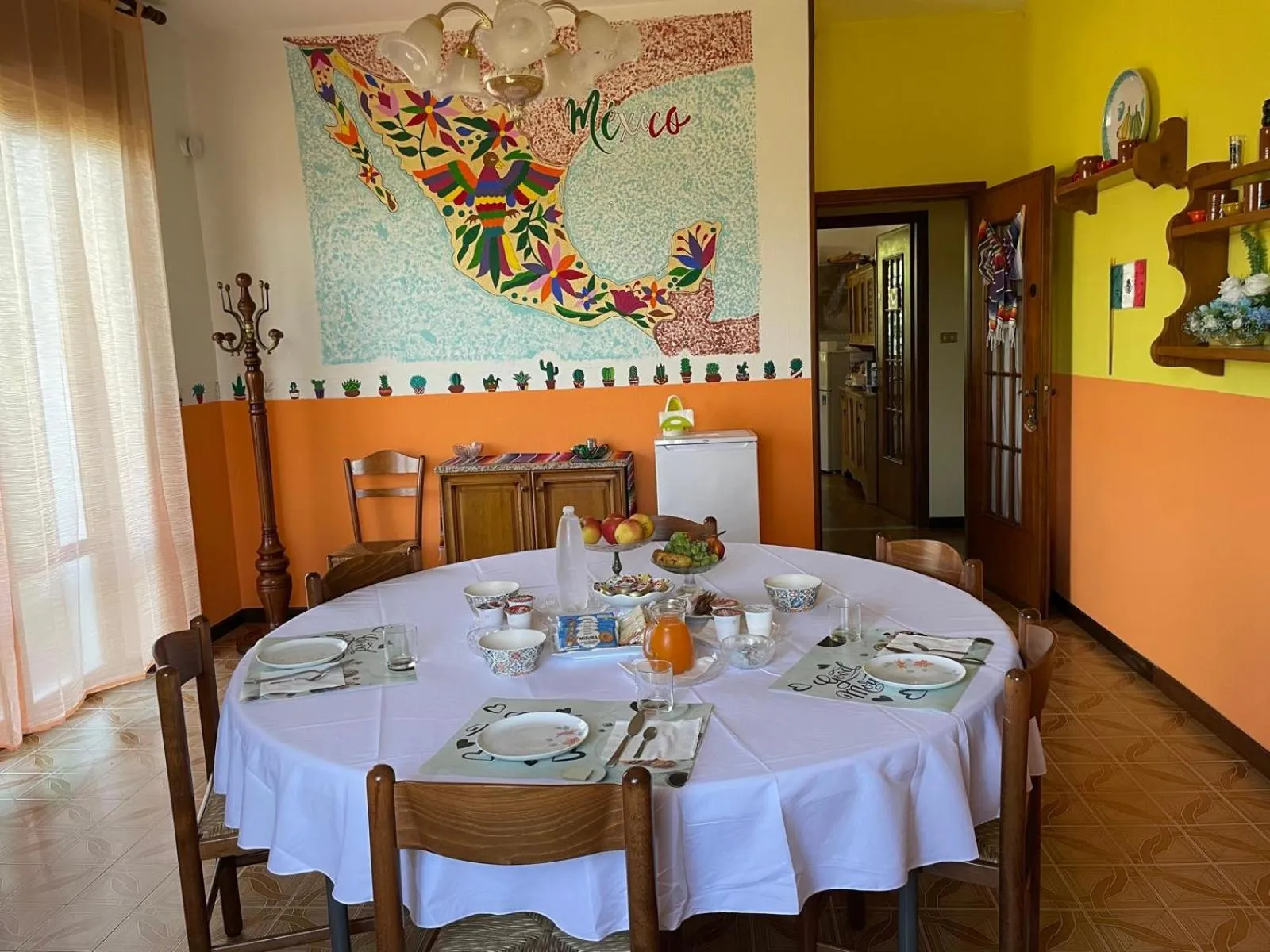 Restaurant/places to eat in Casa T Bed and Breakfast & Home Restaurant di Tacchino Simone