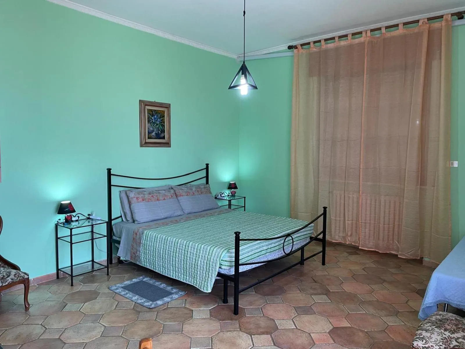 View (from property/room), Bed in Casa T Bed and Breakfast & Home Restaurant di Tacchino Simone