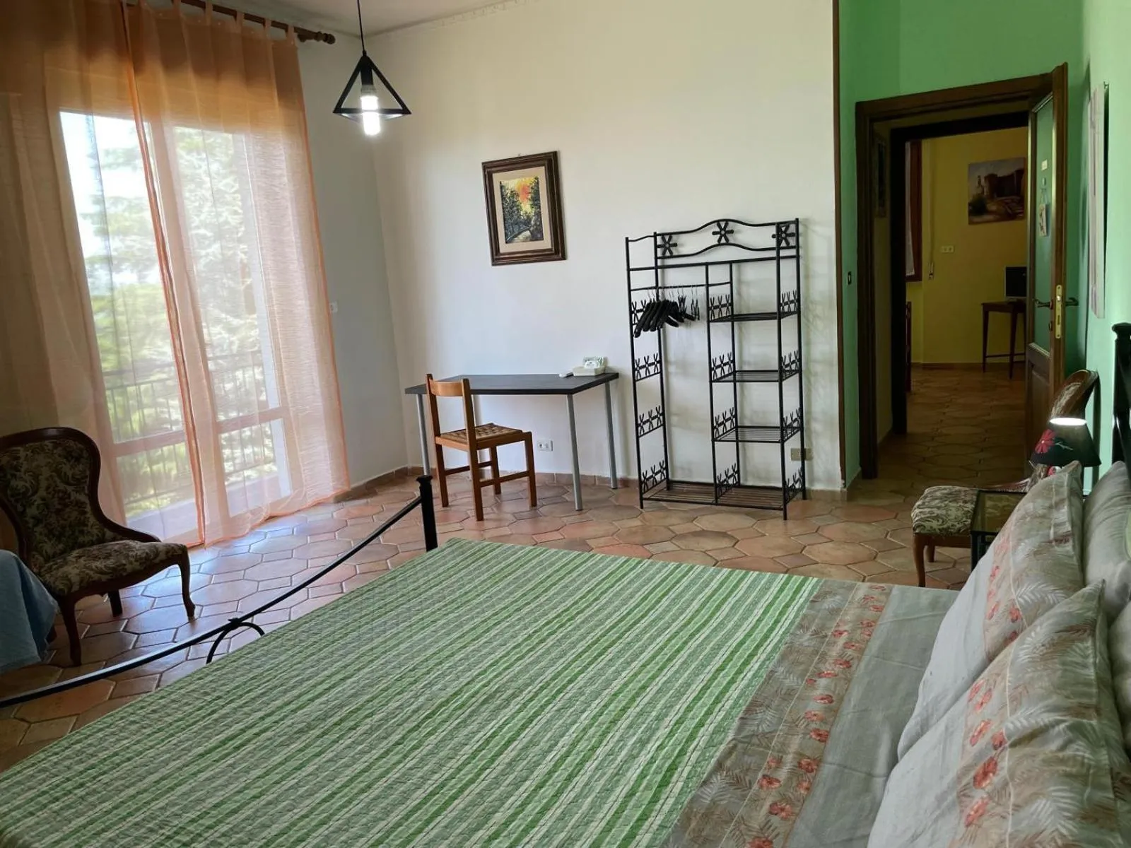 Bedroom, Bed in Casa T Bed and Breakfast & Home Restaurant di Tacchino Simone