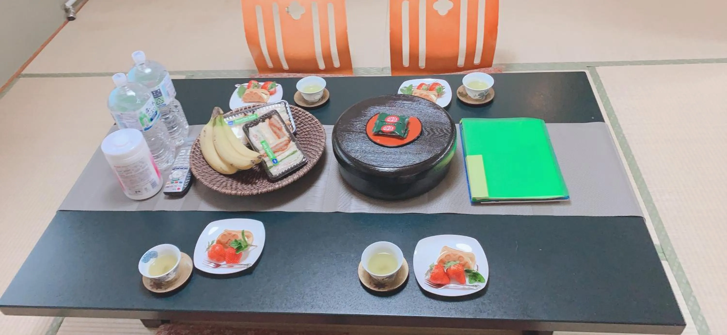 Food and drinks in Kyoto Ryokan Gion Sano