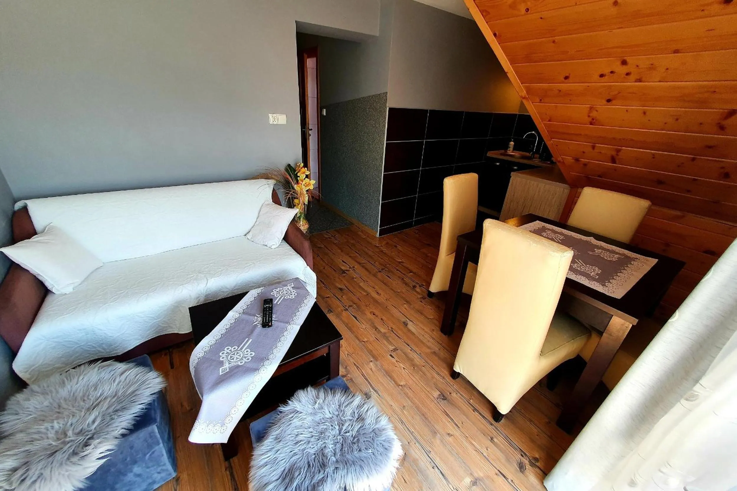 Living room in Tatrzańska Rezydencja pod Brzyzkiem