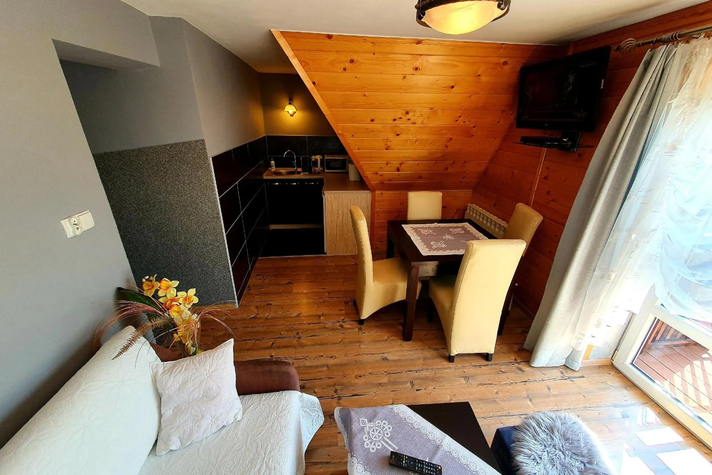 Living room in Tatrzańska Rezydencja pod Brzyzkiem