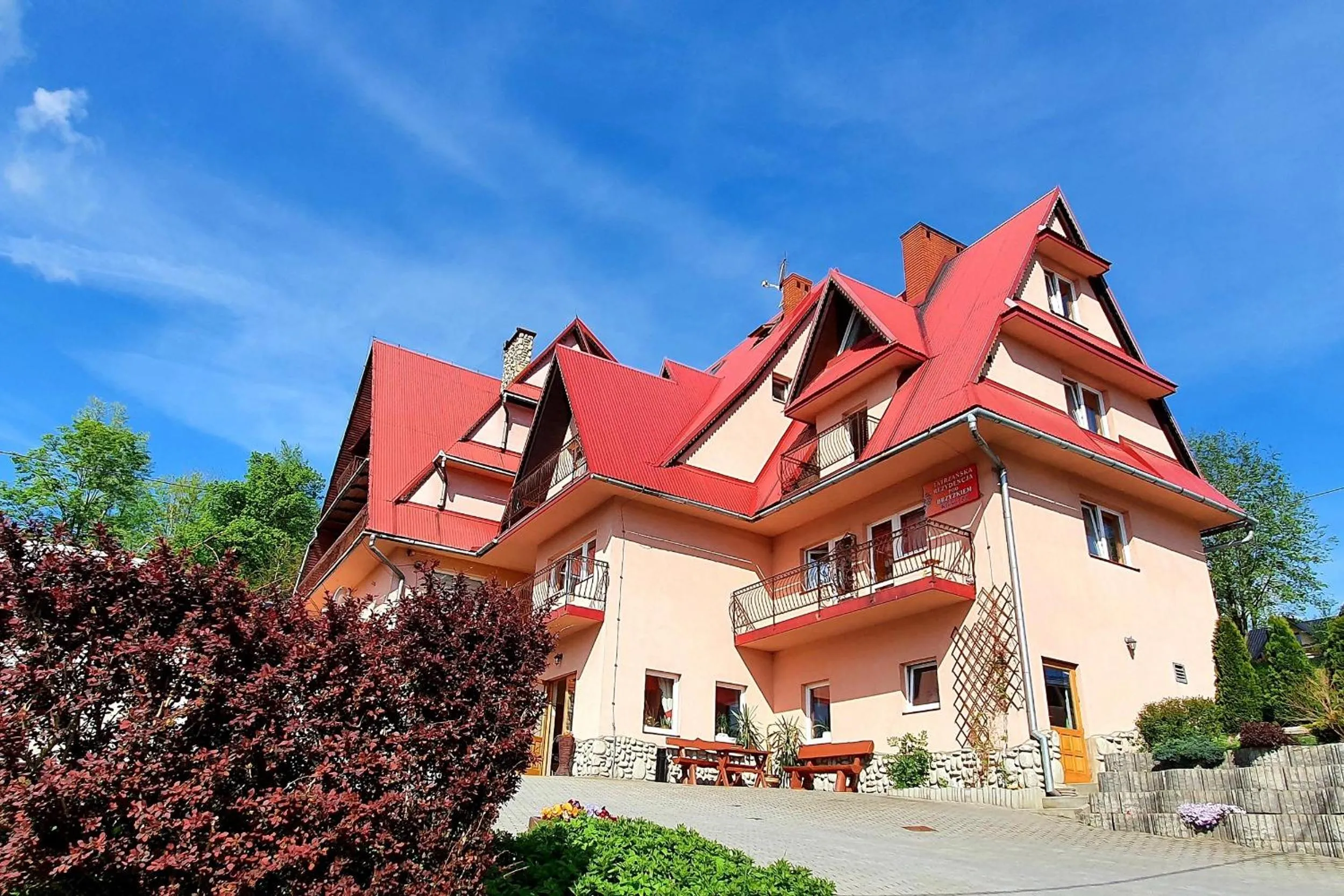 Property building in Tatrzańska Rezydencja pod Brzyzkiem