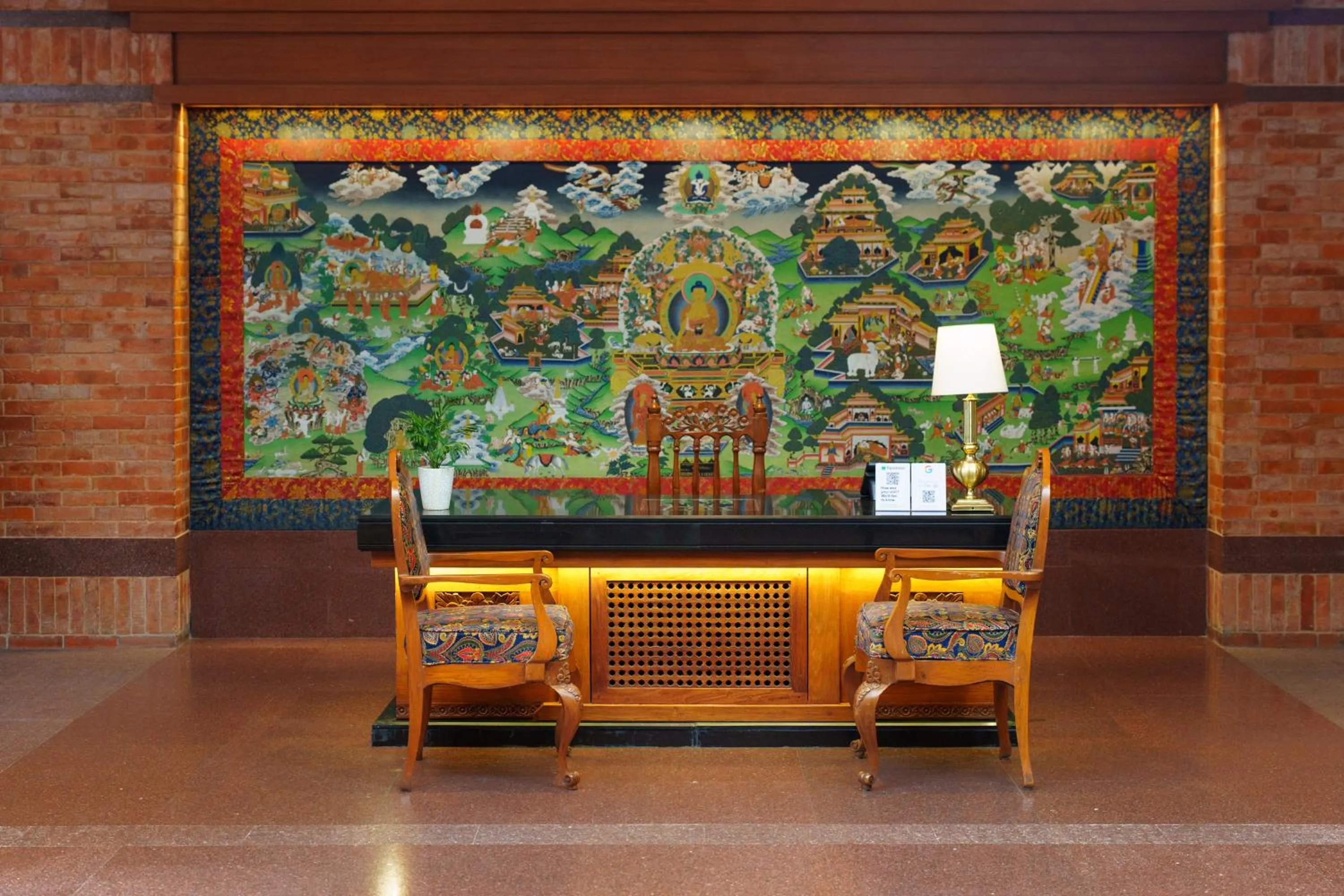 Lobby or reception in Hotel Yak & Yeti