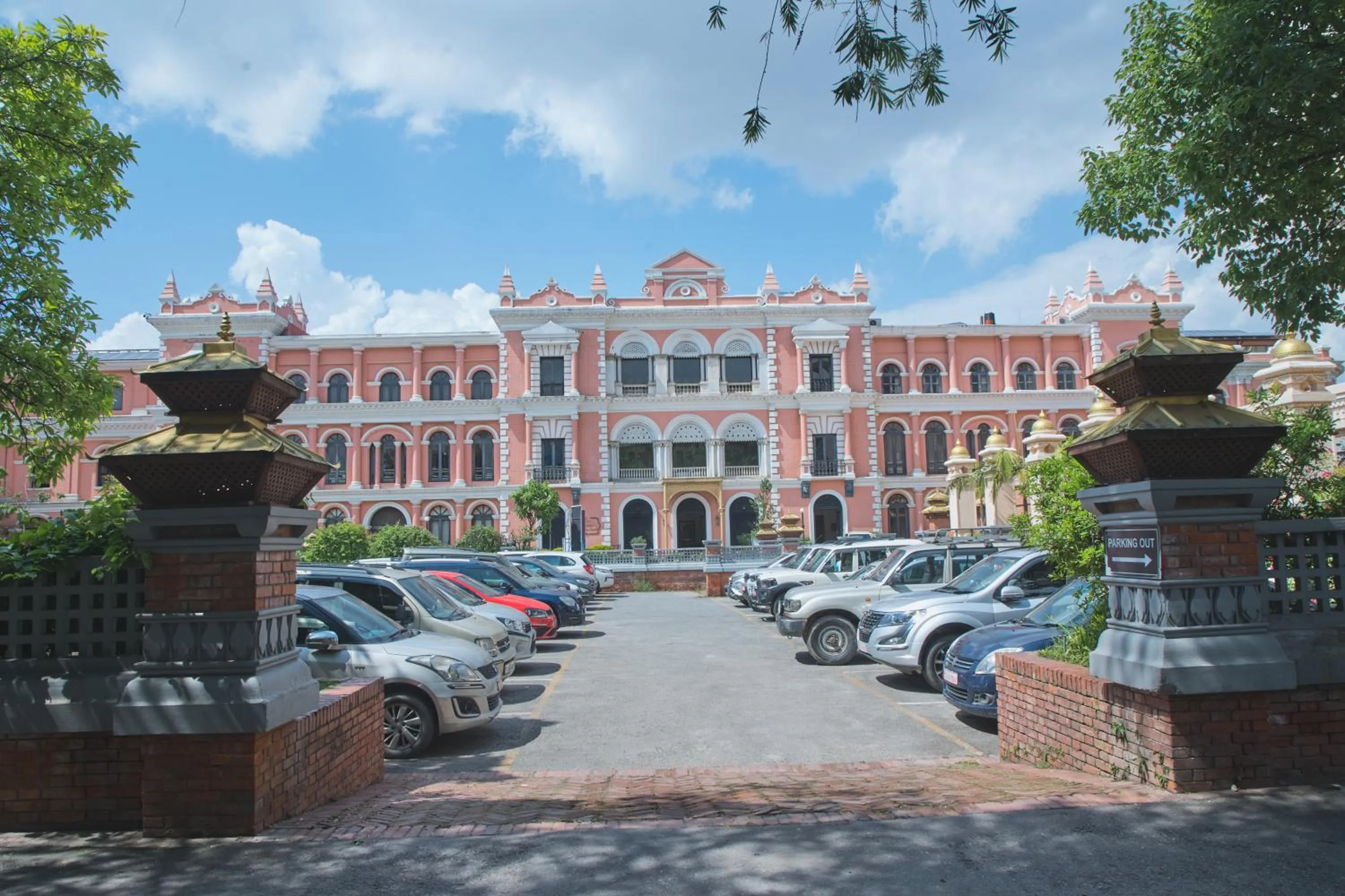 Garden in Hotel Yak & Yeti