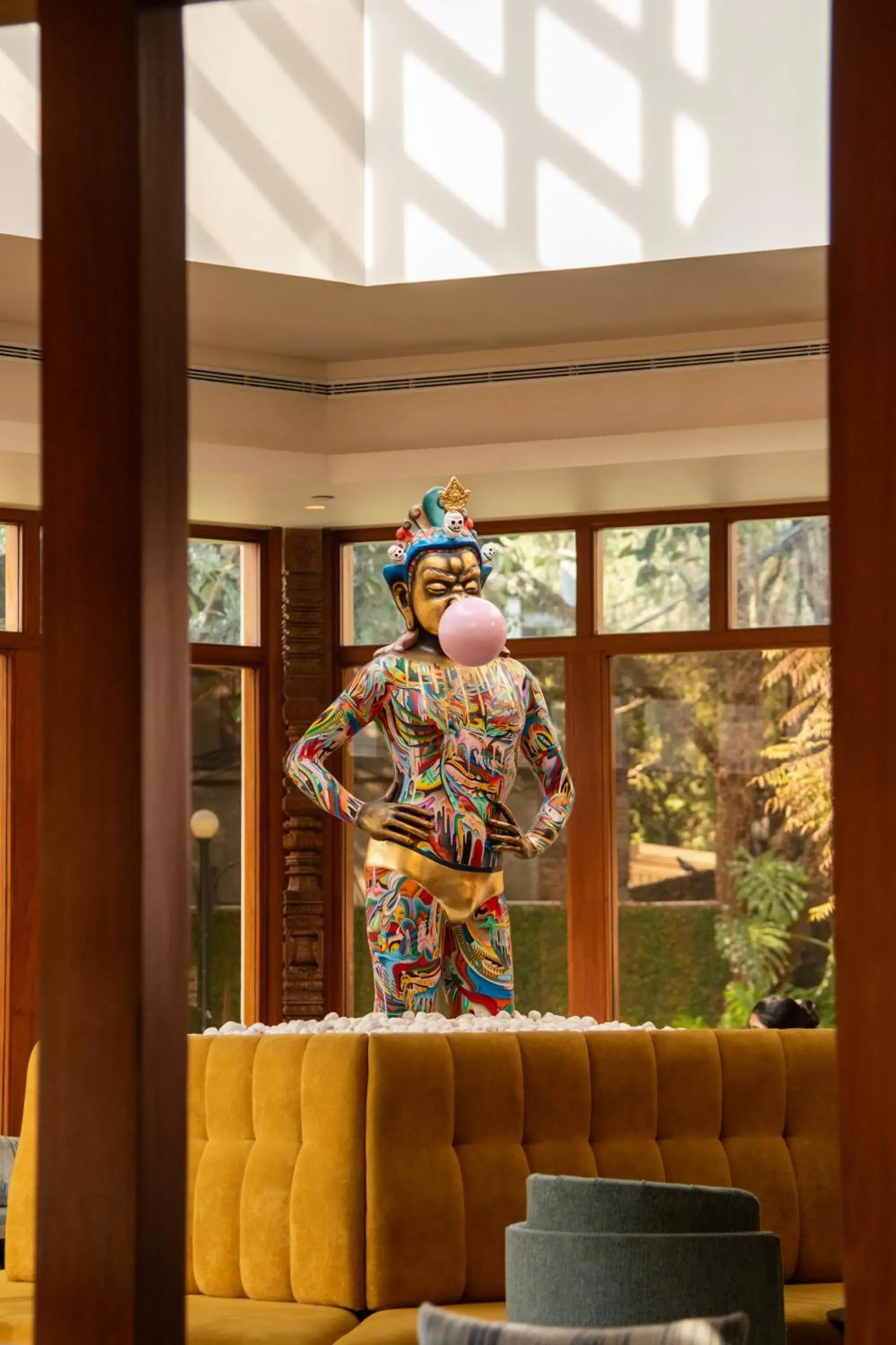 Lobby or reception in Hotel Yak & Yeti Lobby or reception in Hotel Yak & Yeti