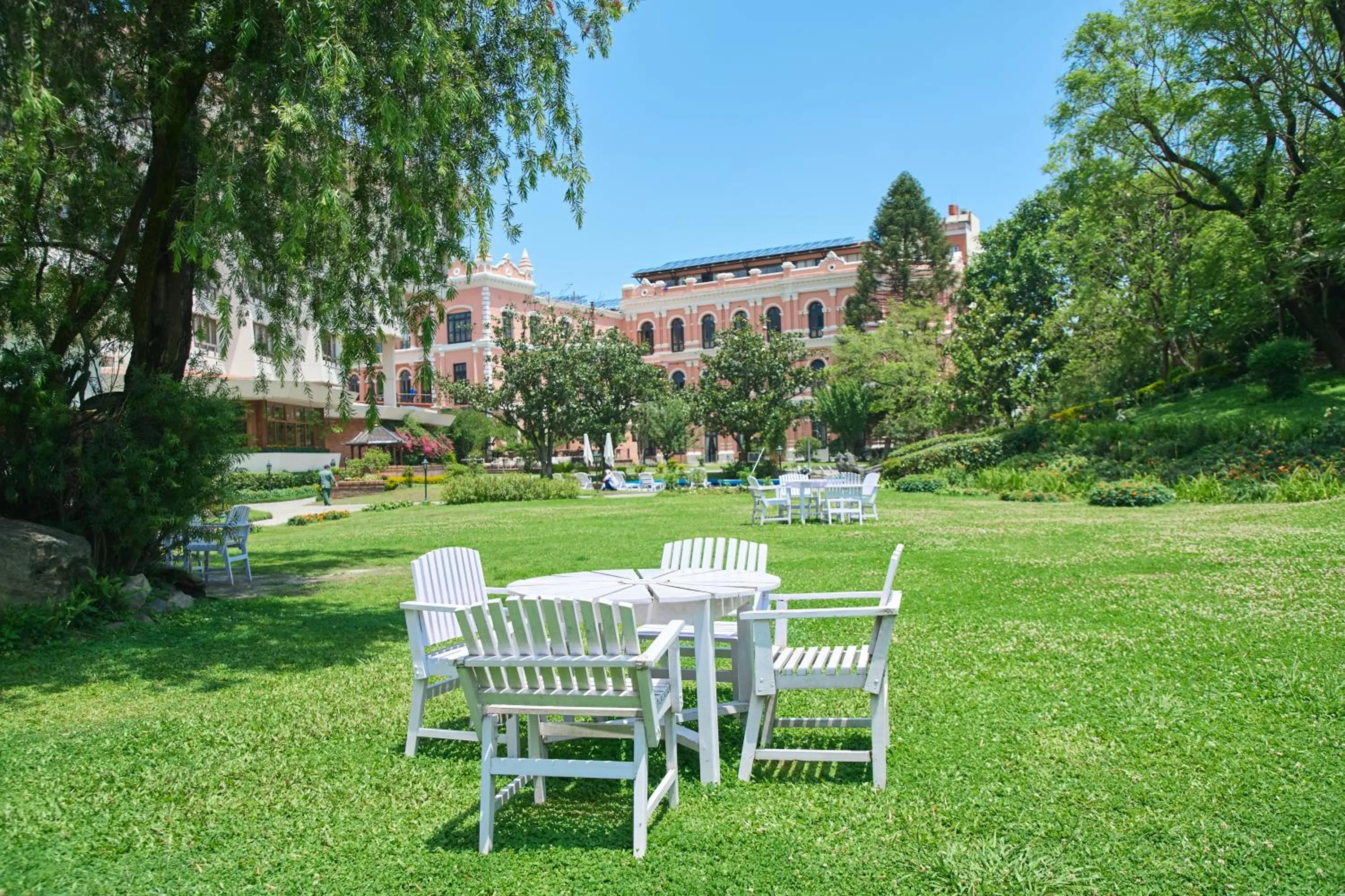 Garden in Hotel Yak & Yeti