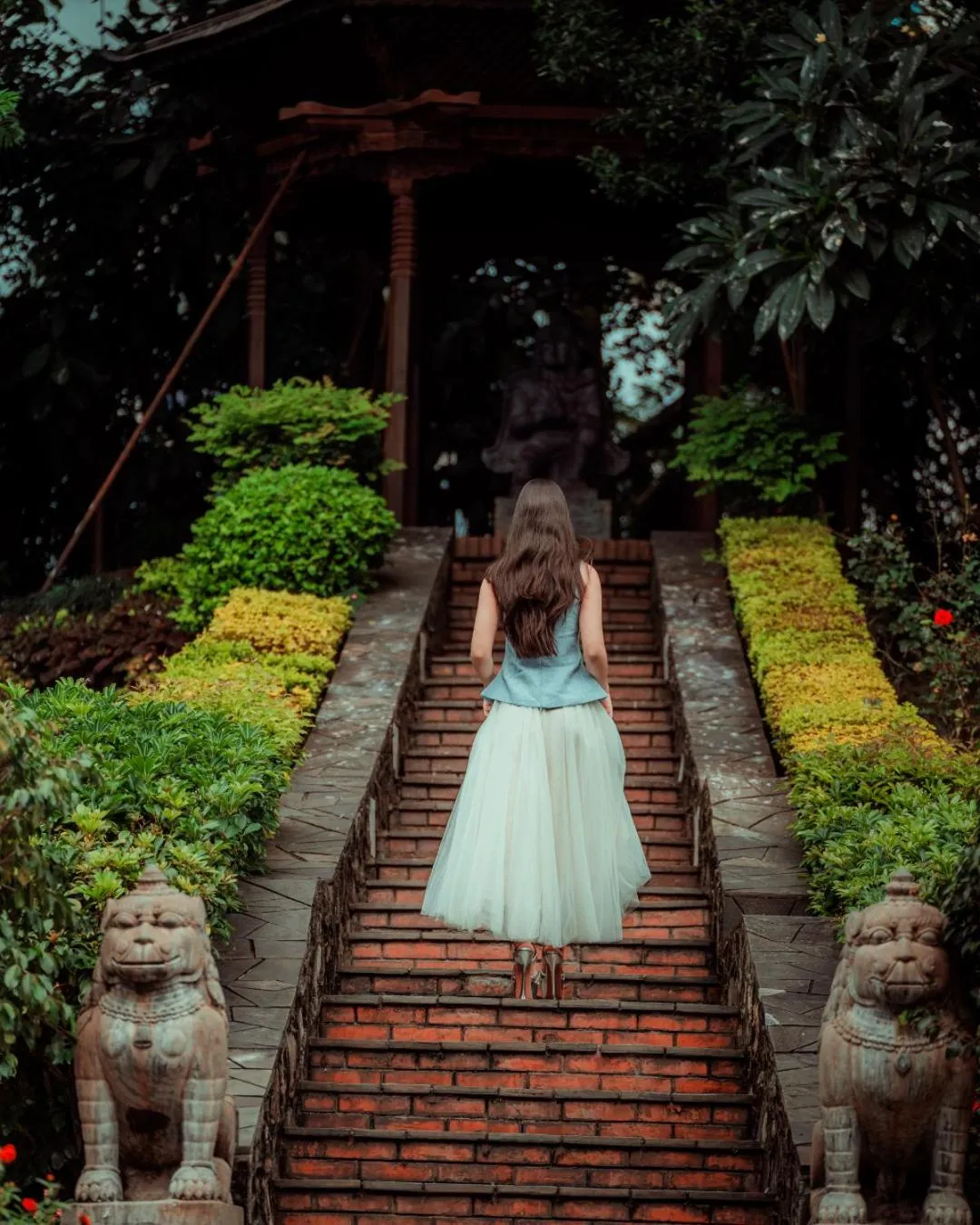 Garden in Hotel Yak & Yeti