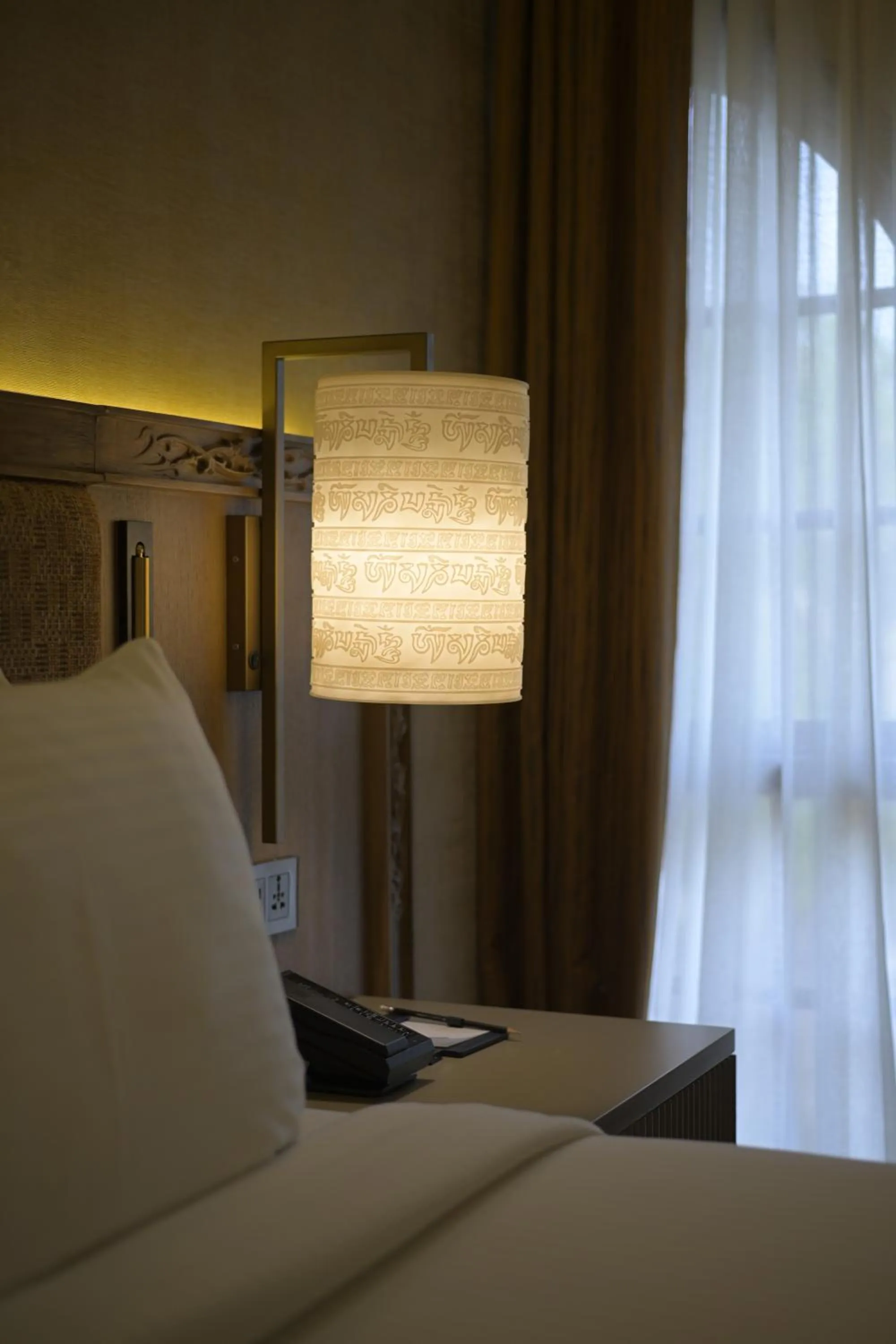 Bed in Hotel Yak & Yeti