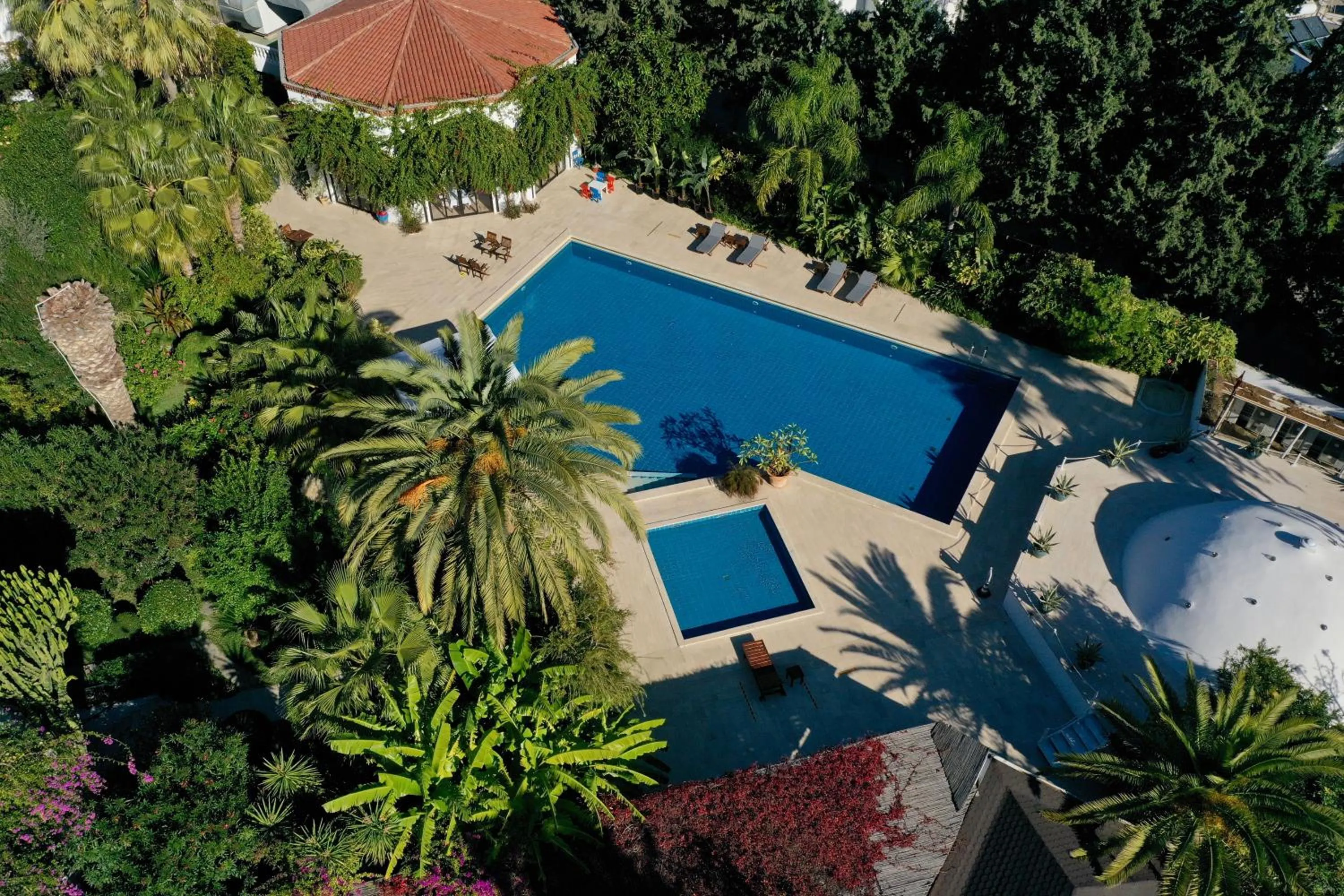 Bird's eye view in Hotel Karia Princess