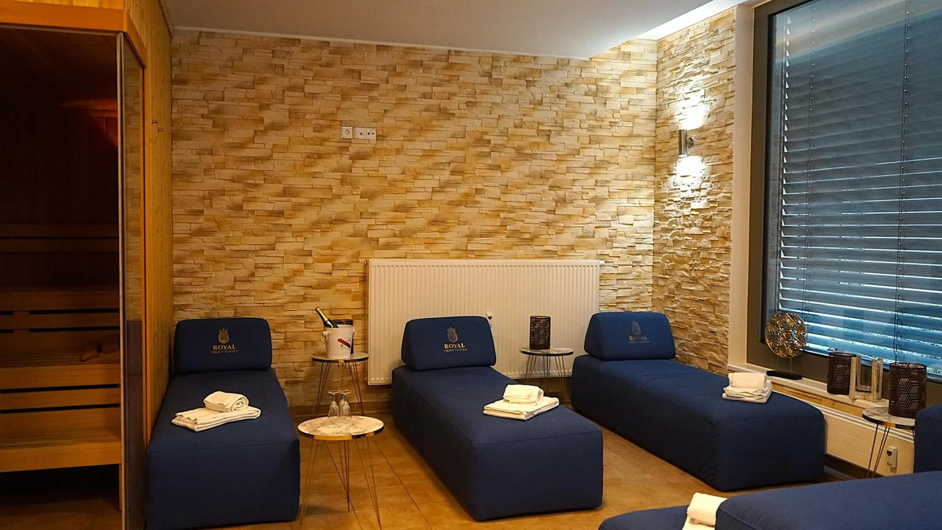 Sauna in Best Western Plus Royal Suites