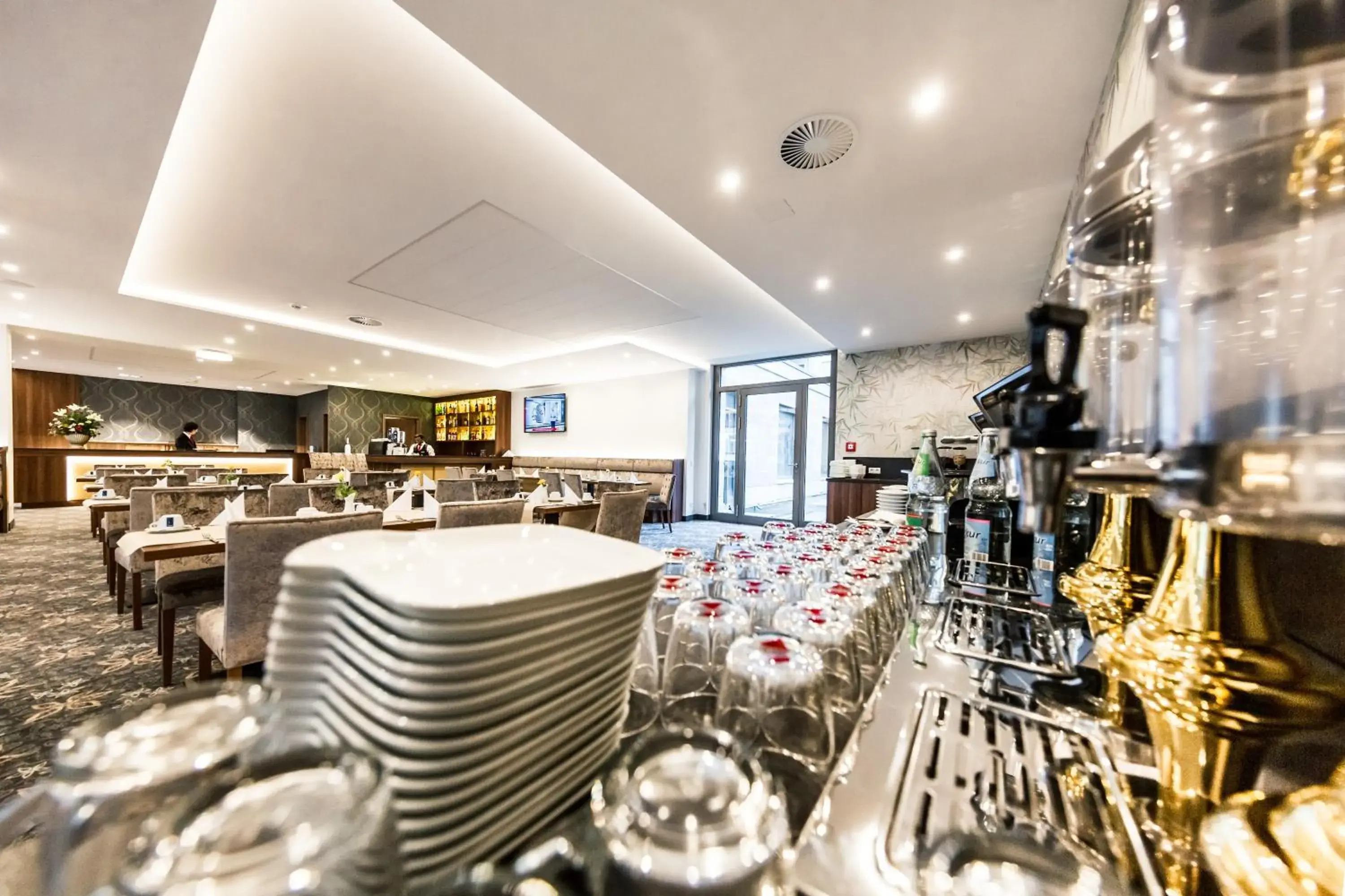 Buffet breakfast in Best Western Plus Royal Suites Buffet breakfast in Best Western Plus Royal Suites