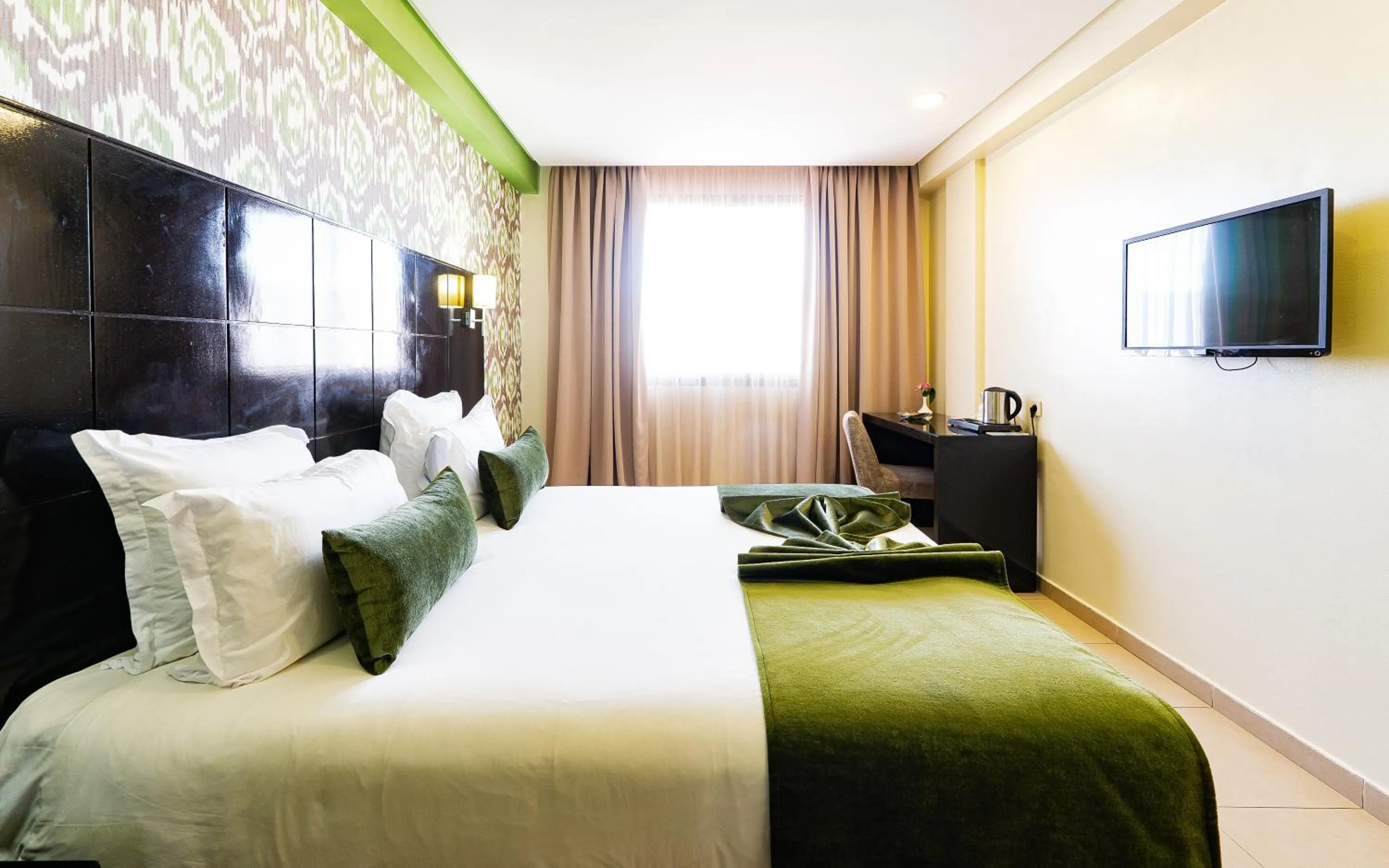 Bed in Hôtel du Golf Mohammedia