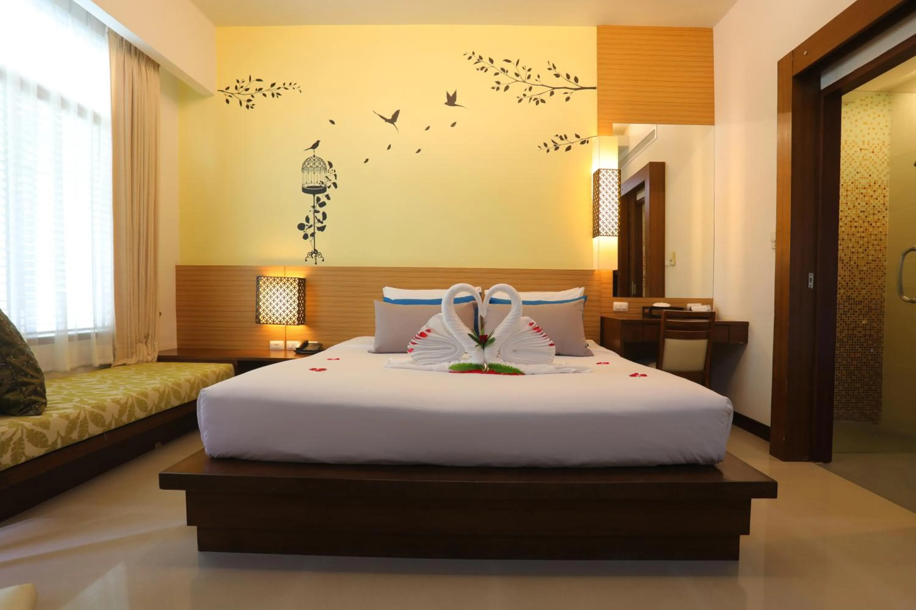 Bed in A2 Pool Resort - SHA Plus