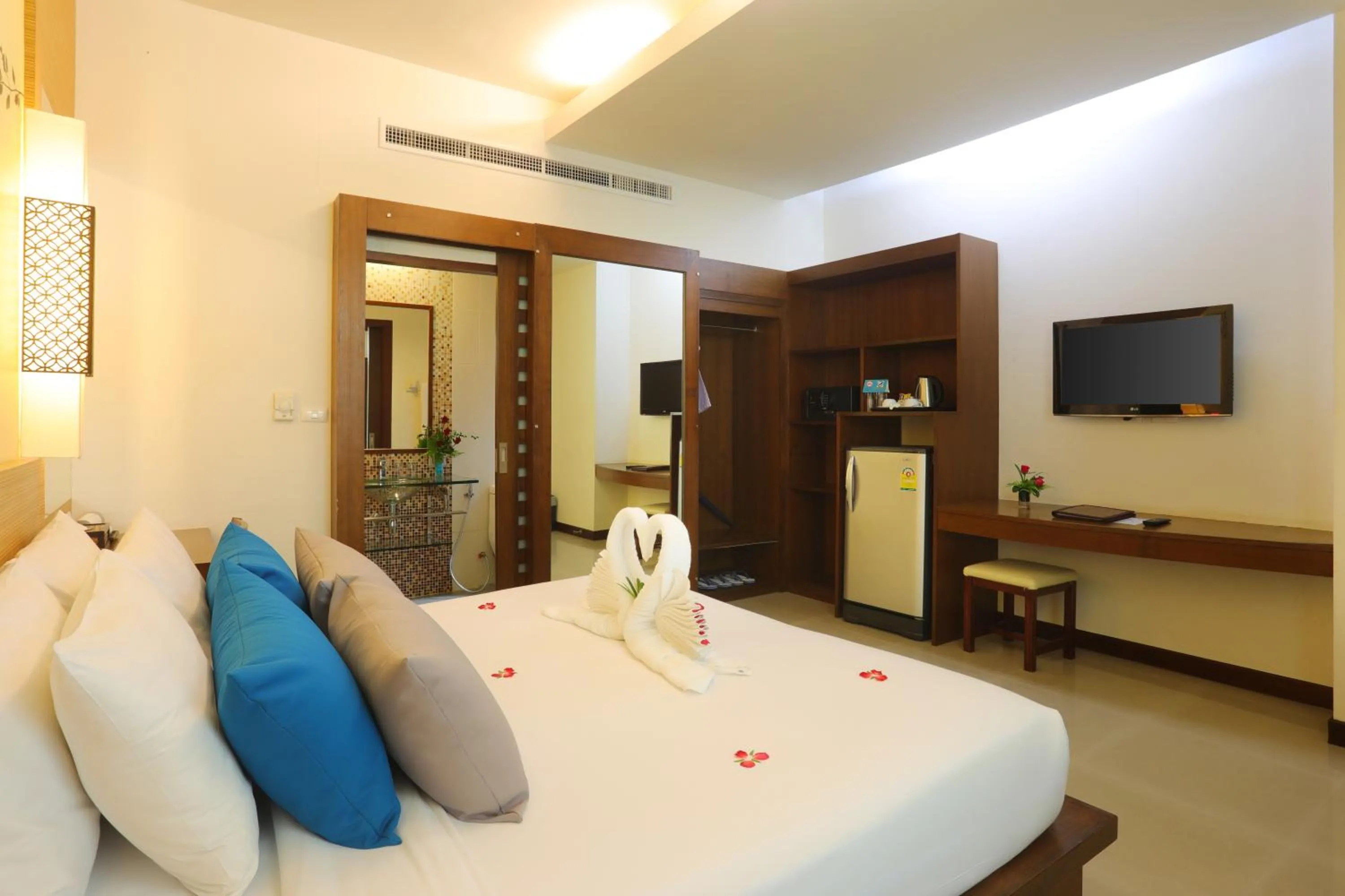 Bedroom, Bed in A2 Pool Resort - SHA Plus