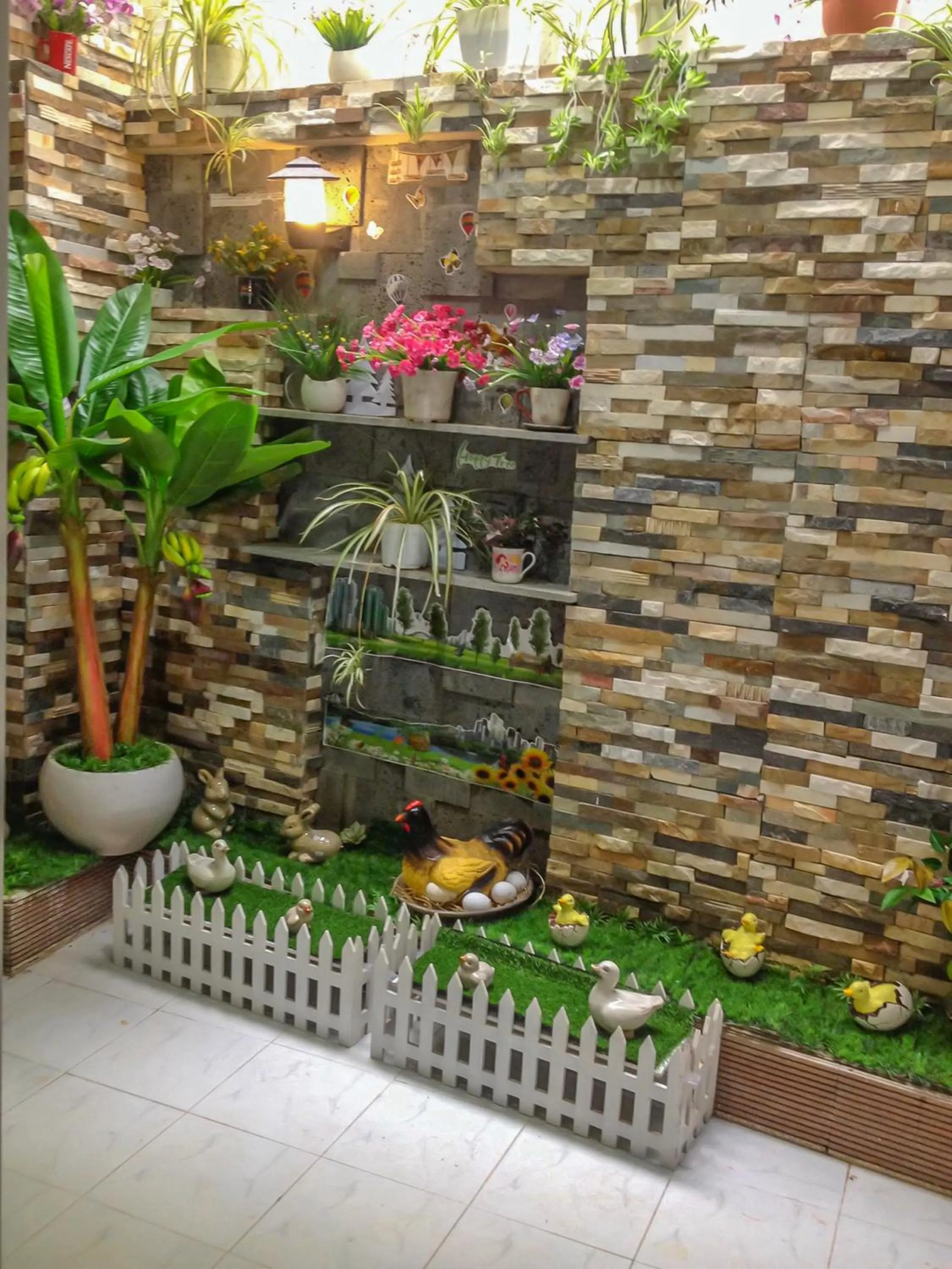 Decorative detail in Jolie House