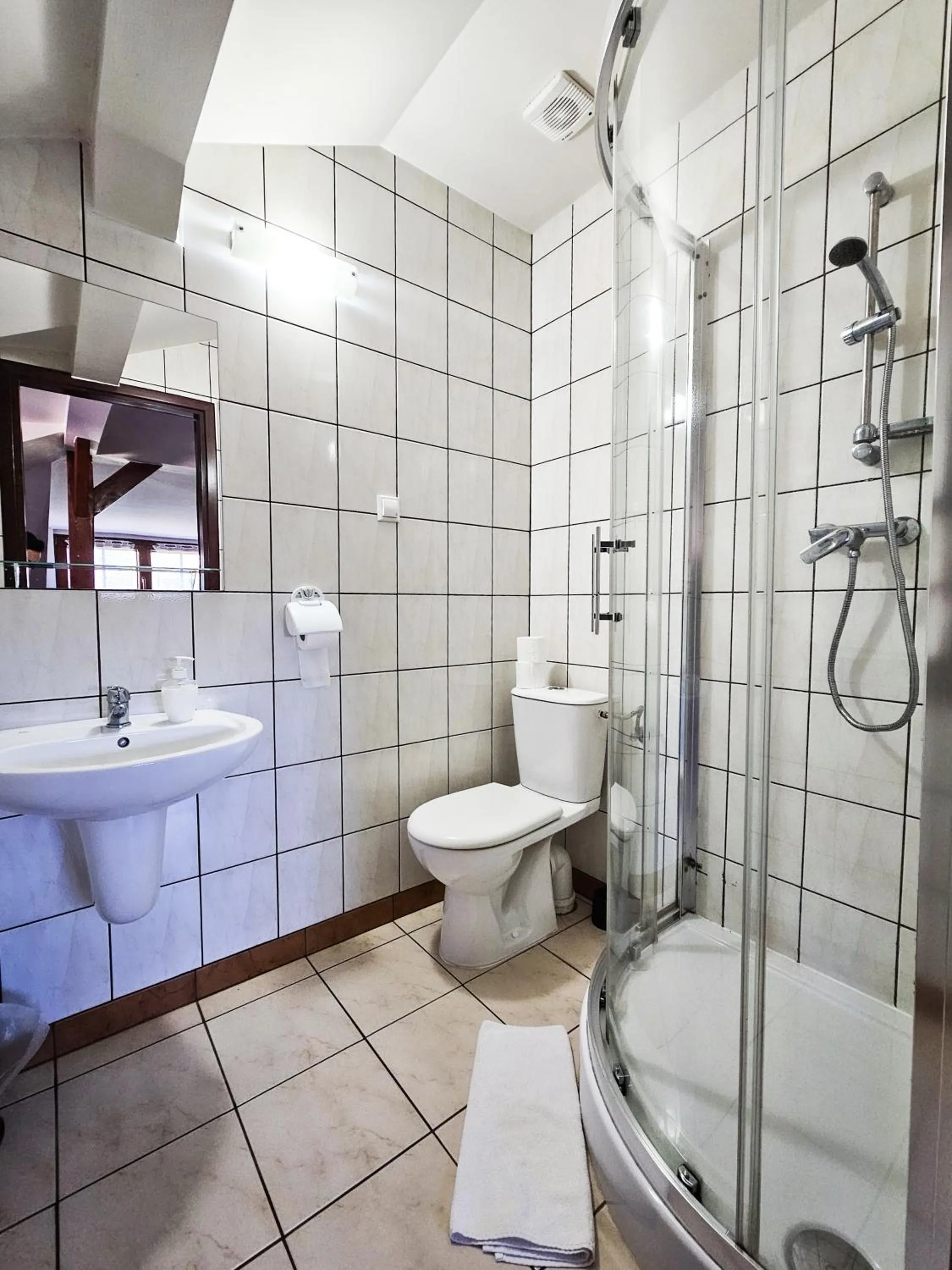 Shower in Gościniec Gryszczeniówka & SPA