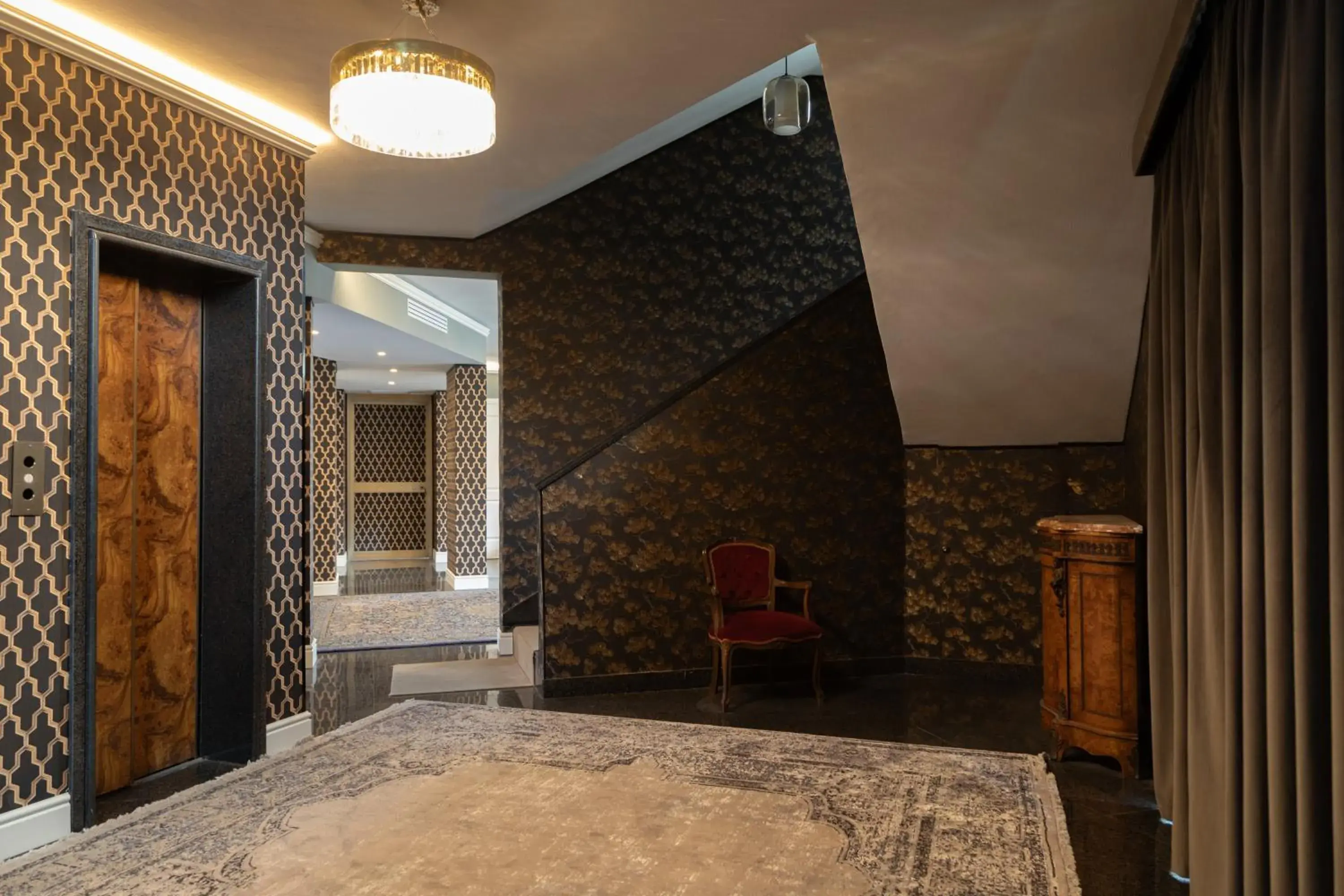 Lobby or reception, Bed in Hotel Santa Maura Lobby or reception, Bed in Hotel Santa Maura