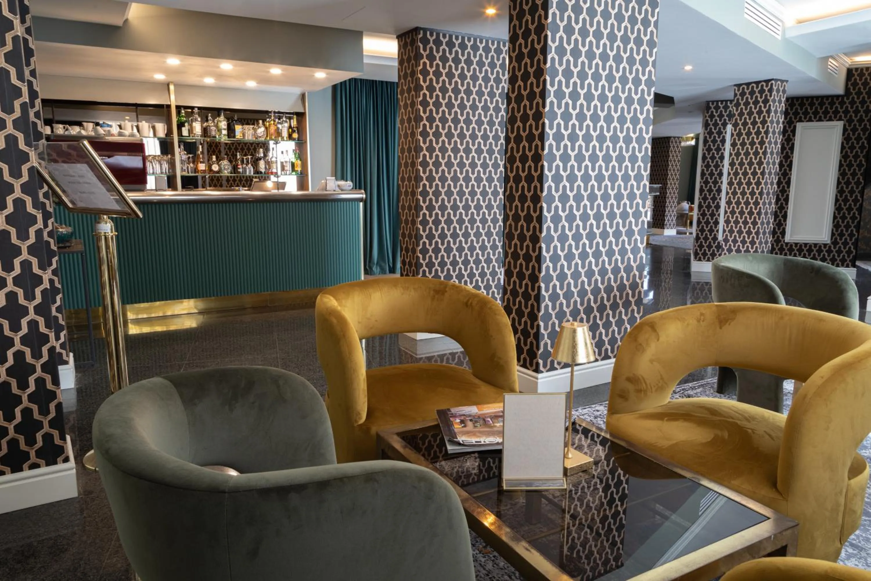 Lobby or reception in Hotel Santa Maura