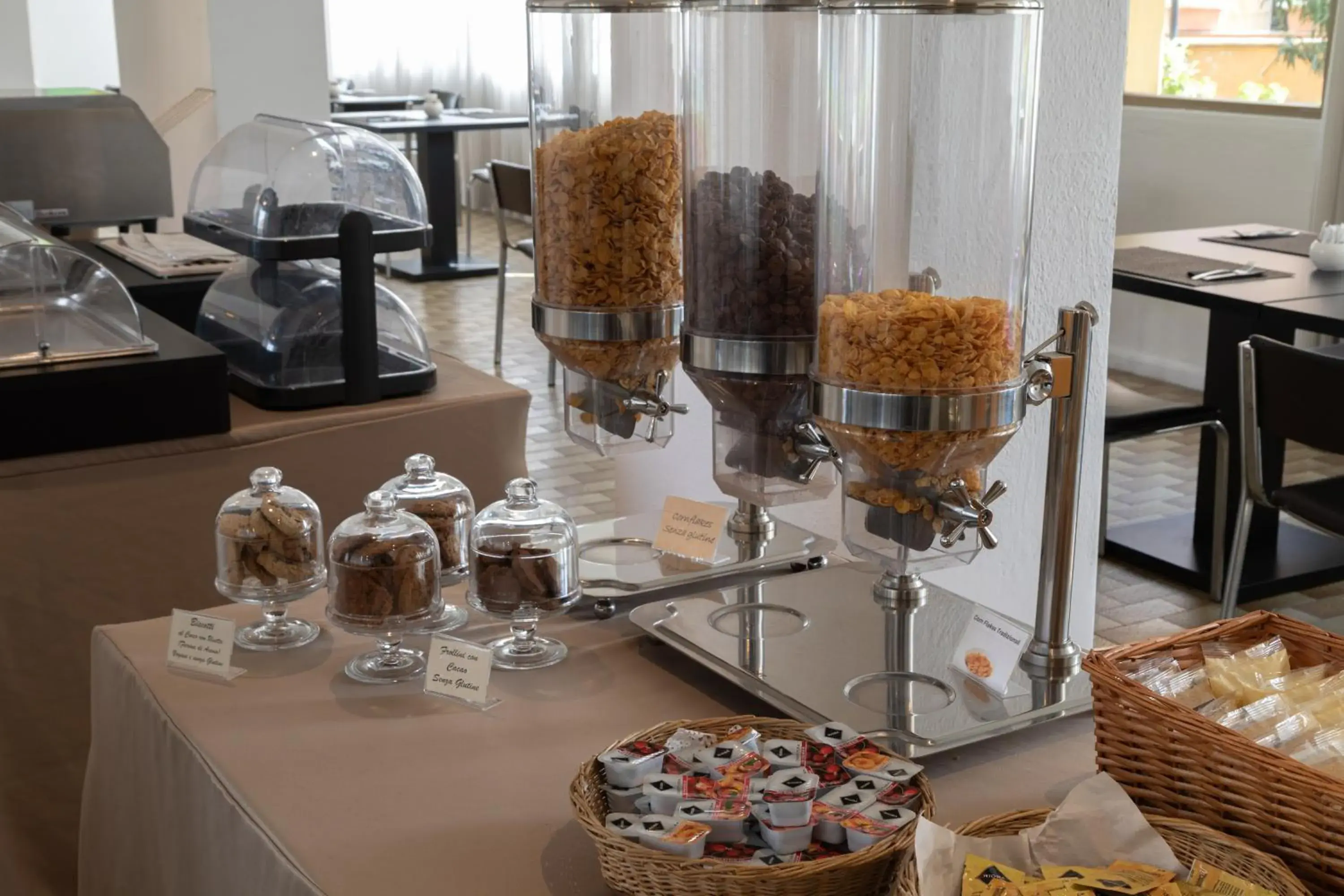 Buffet breakfast in Hotel Santa Maura Buffet breakfast in Hotel Santa Maura