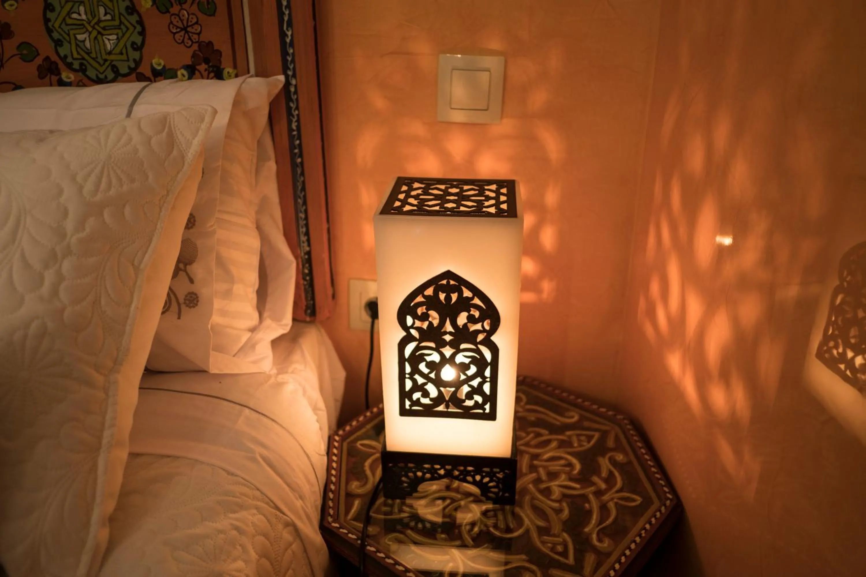 Bed in Riad Las Mil y una Noches Tetuan