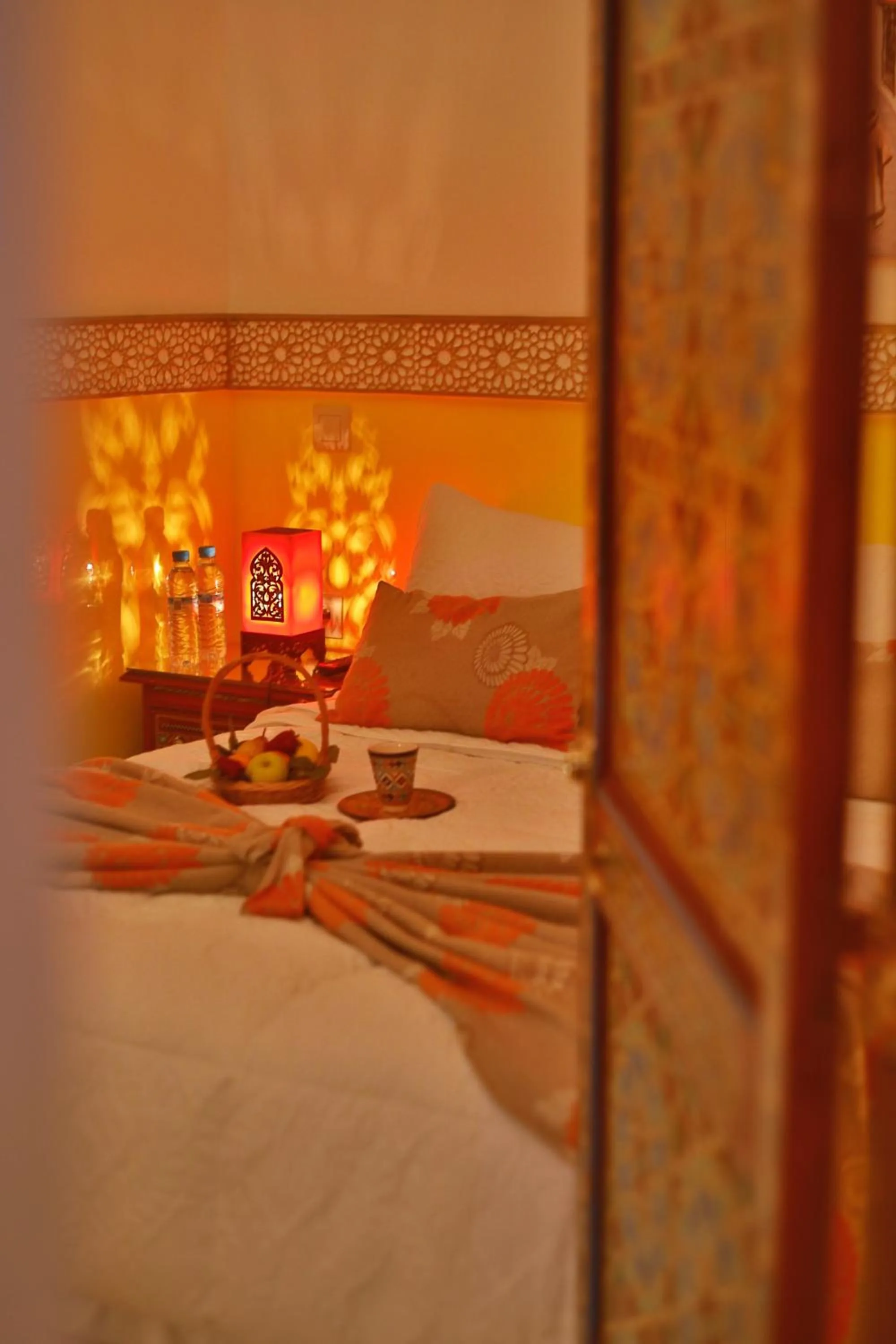 Bed in Riad Las Mil y una Noches Tetuan