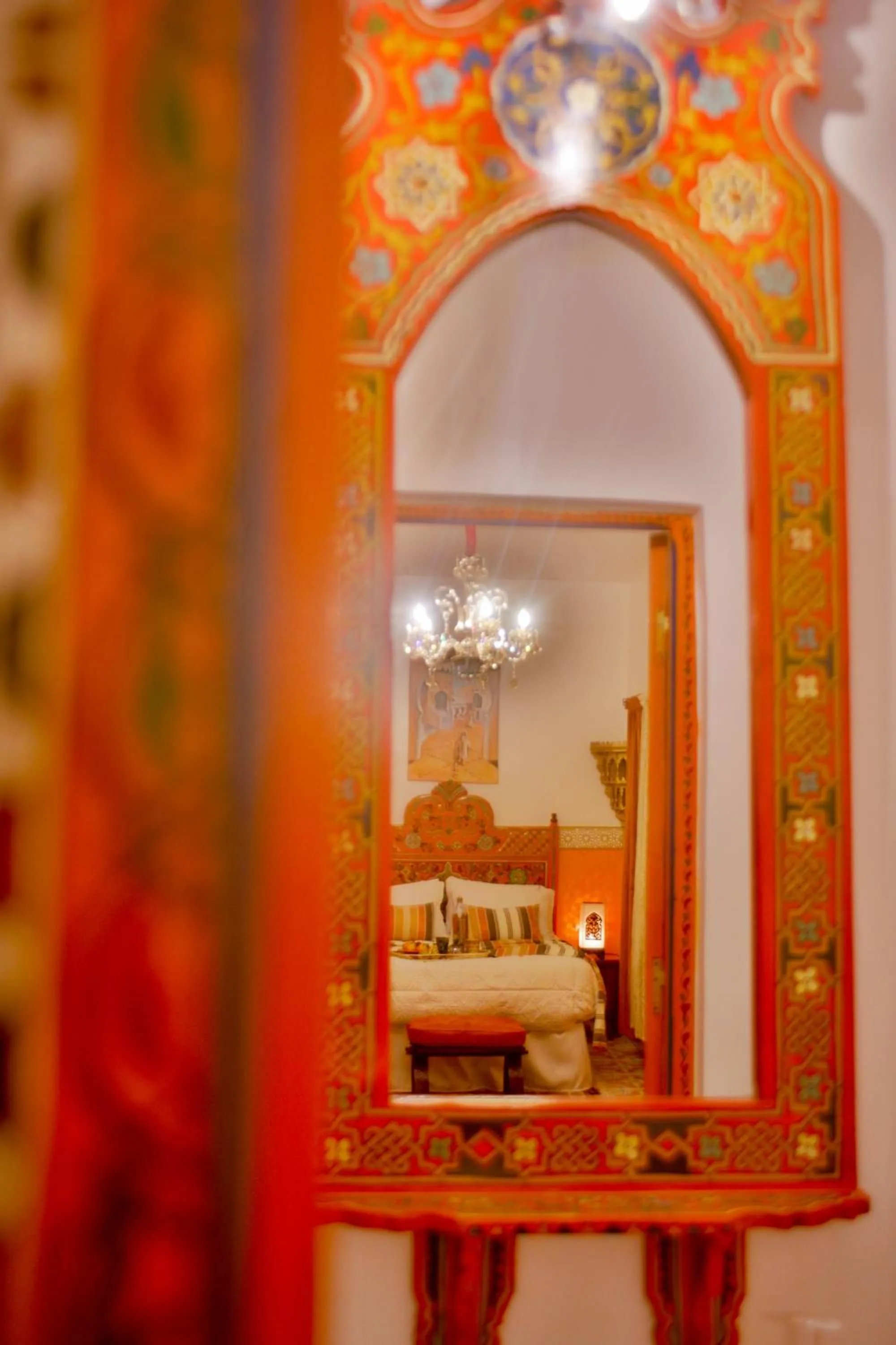 Bed in Riad Las Mil y una Noches Tetuan