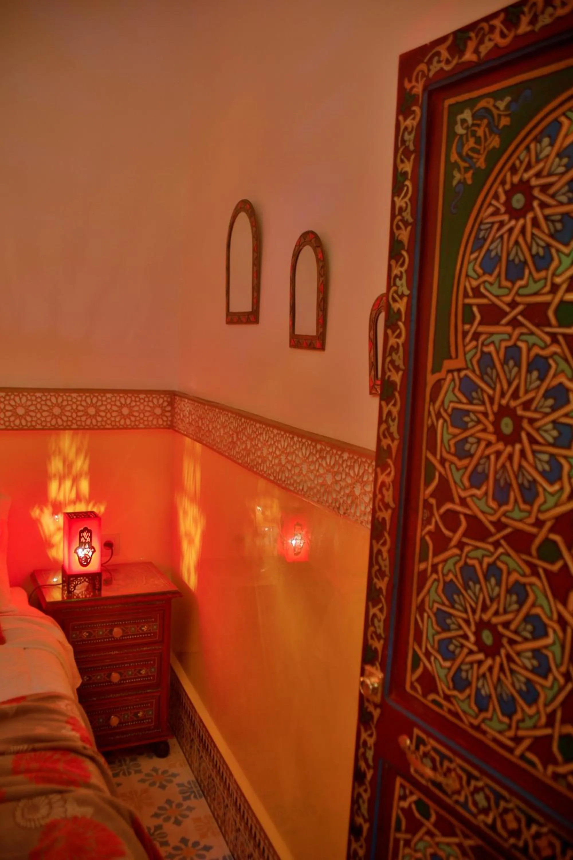 Bed in Riad Las Mil y una Noches Tetuan