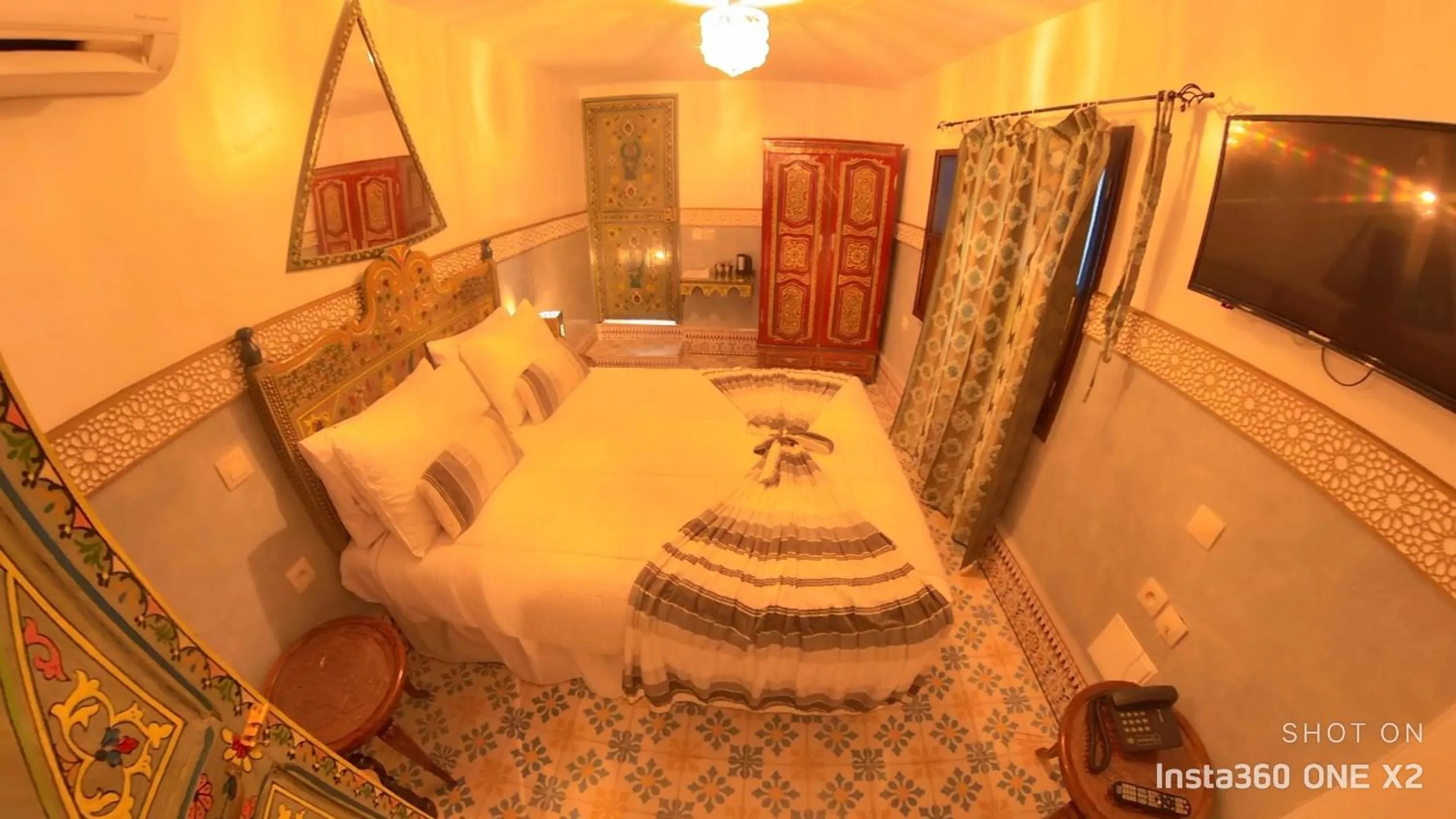 Bed in Riad Las Mil y una Noches Tetuan