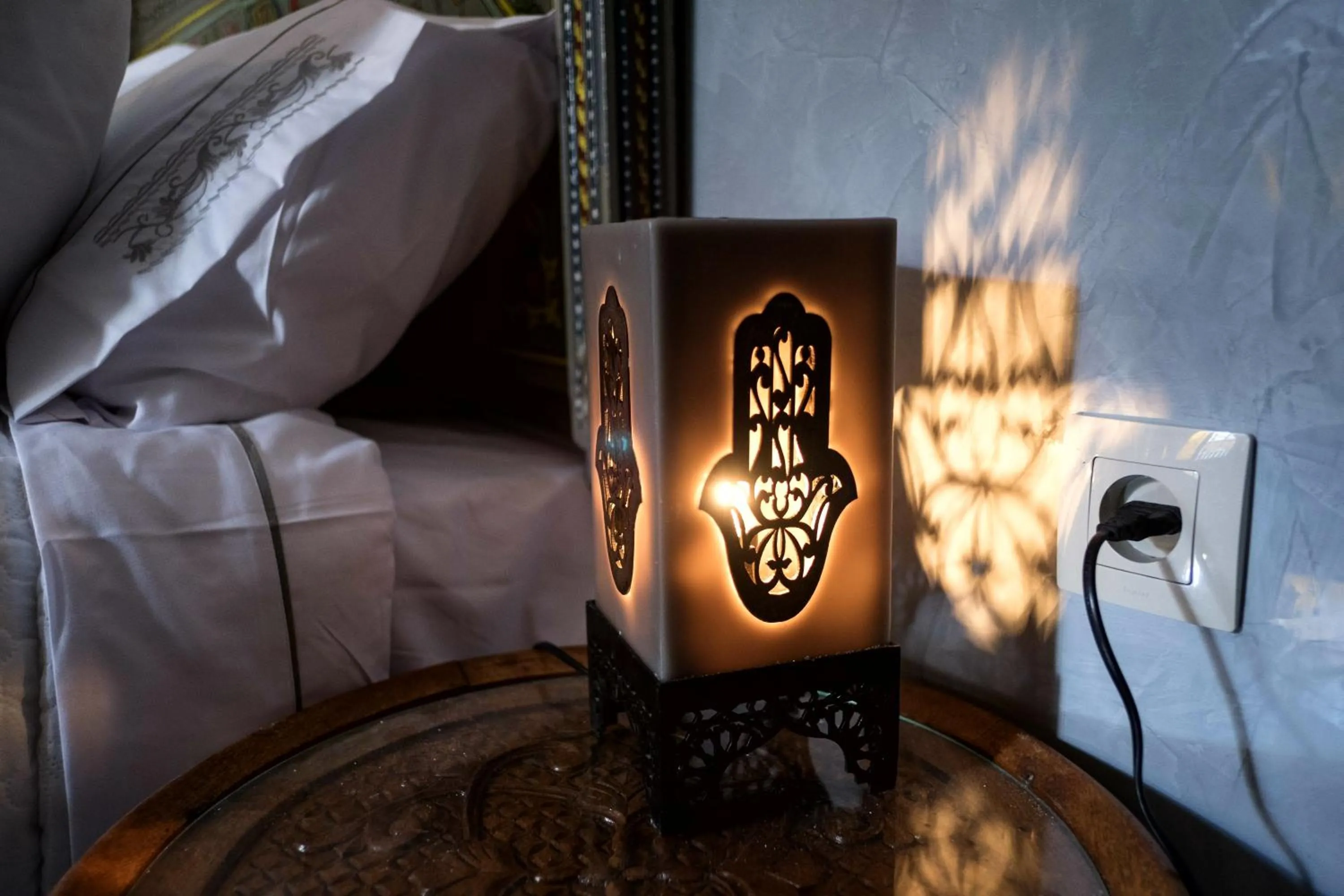 Bed in Riad Las Mil y una Noches Tetuan