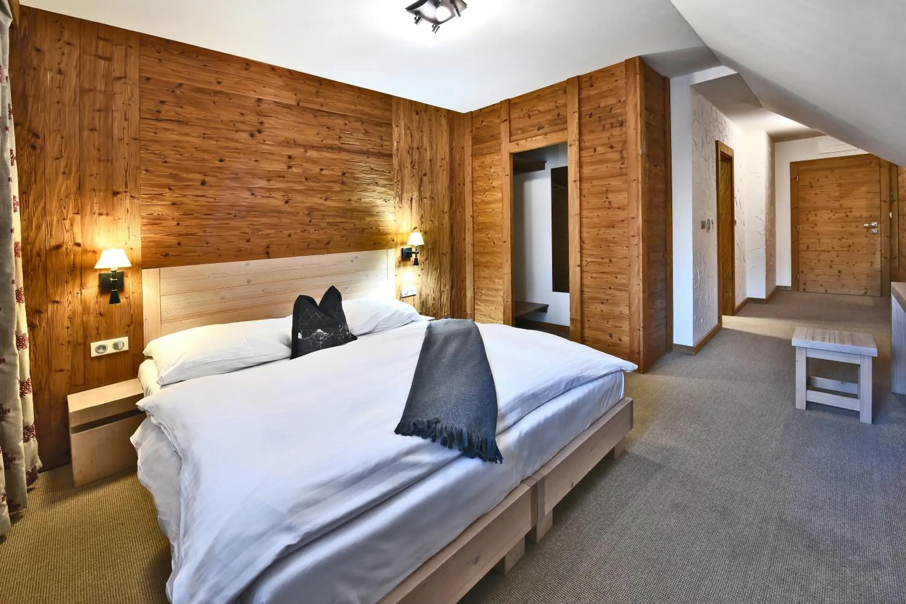 Bed in APLEND Hotel Kukučka Bed in APLEND Hotel Kukučka