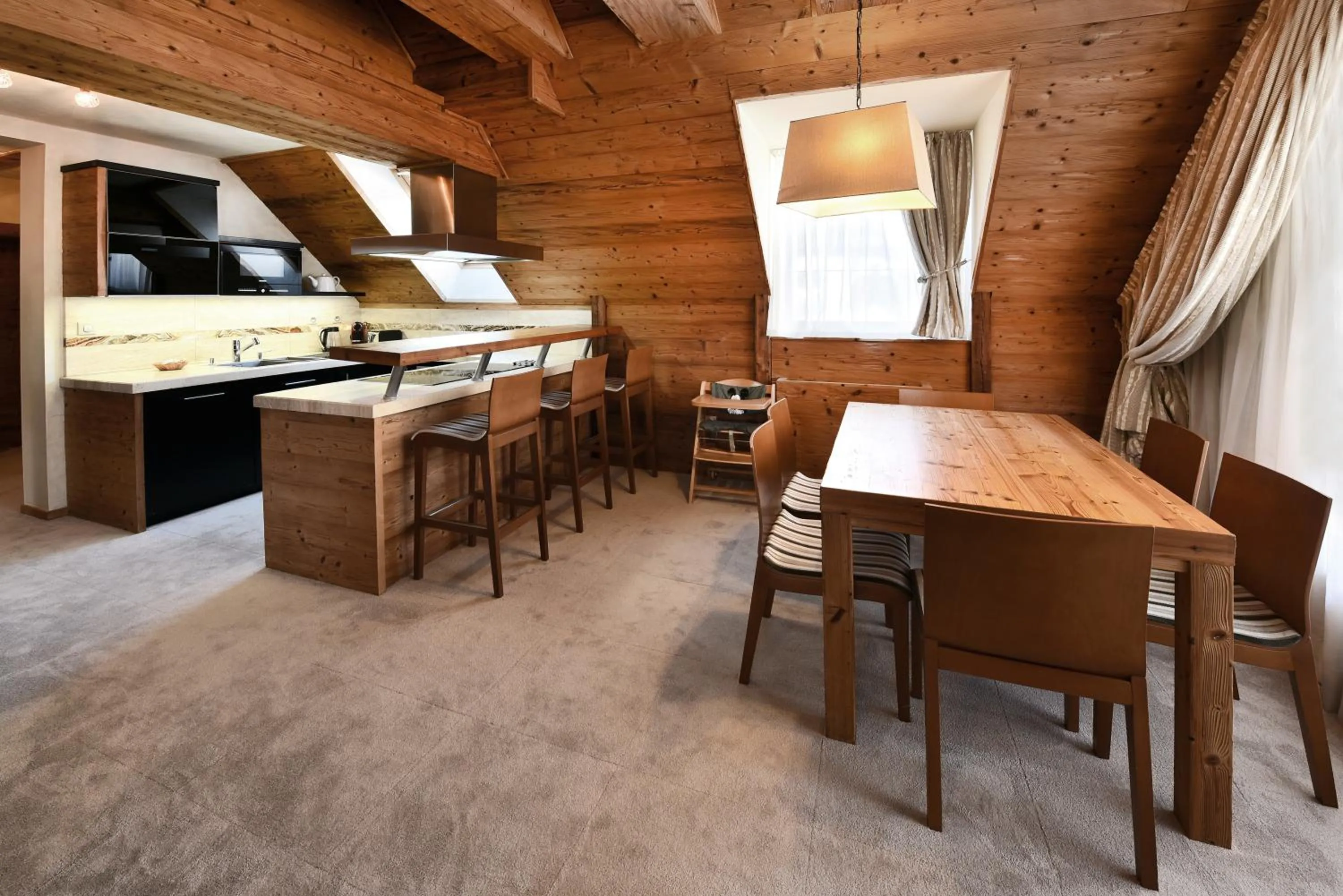 Seating area in APLEND Hotel Kukučka