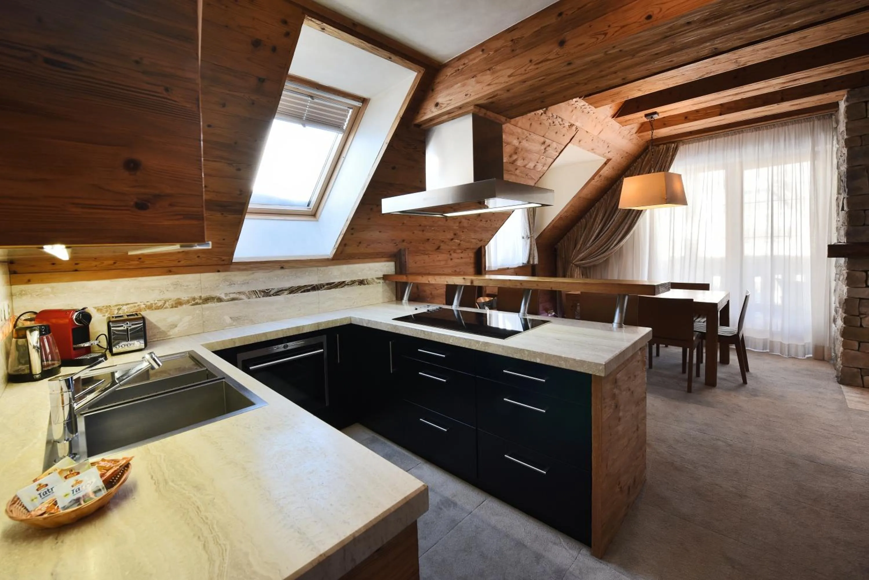 kitchen in APLEND Hotel Kukučka