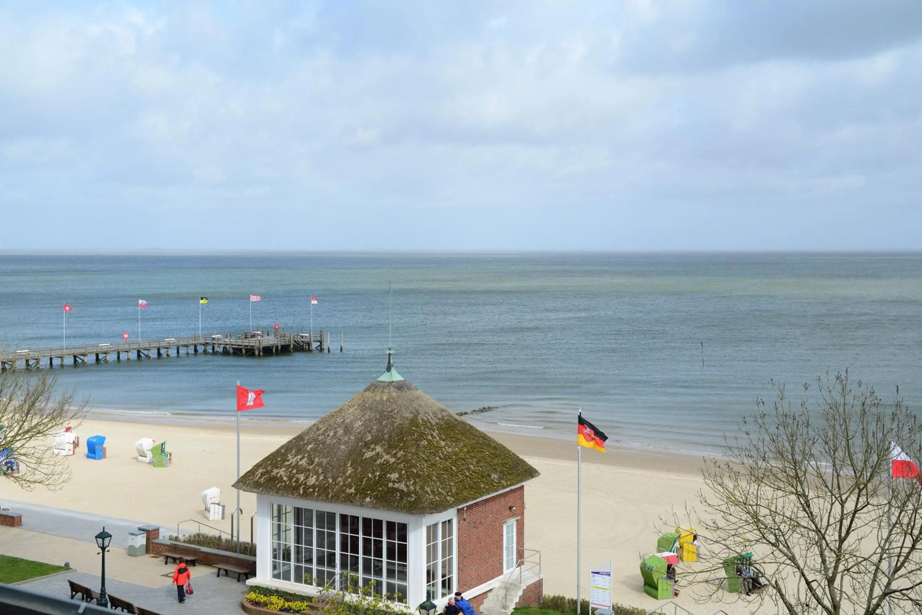 Sea view in Kurhaus Hotel