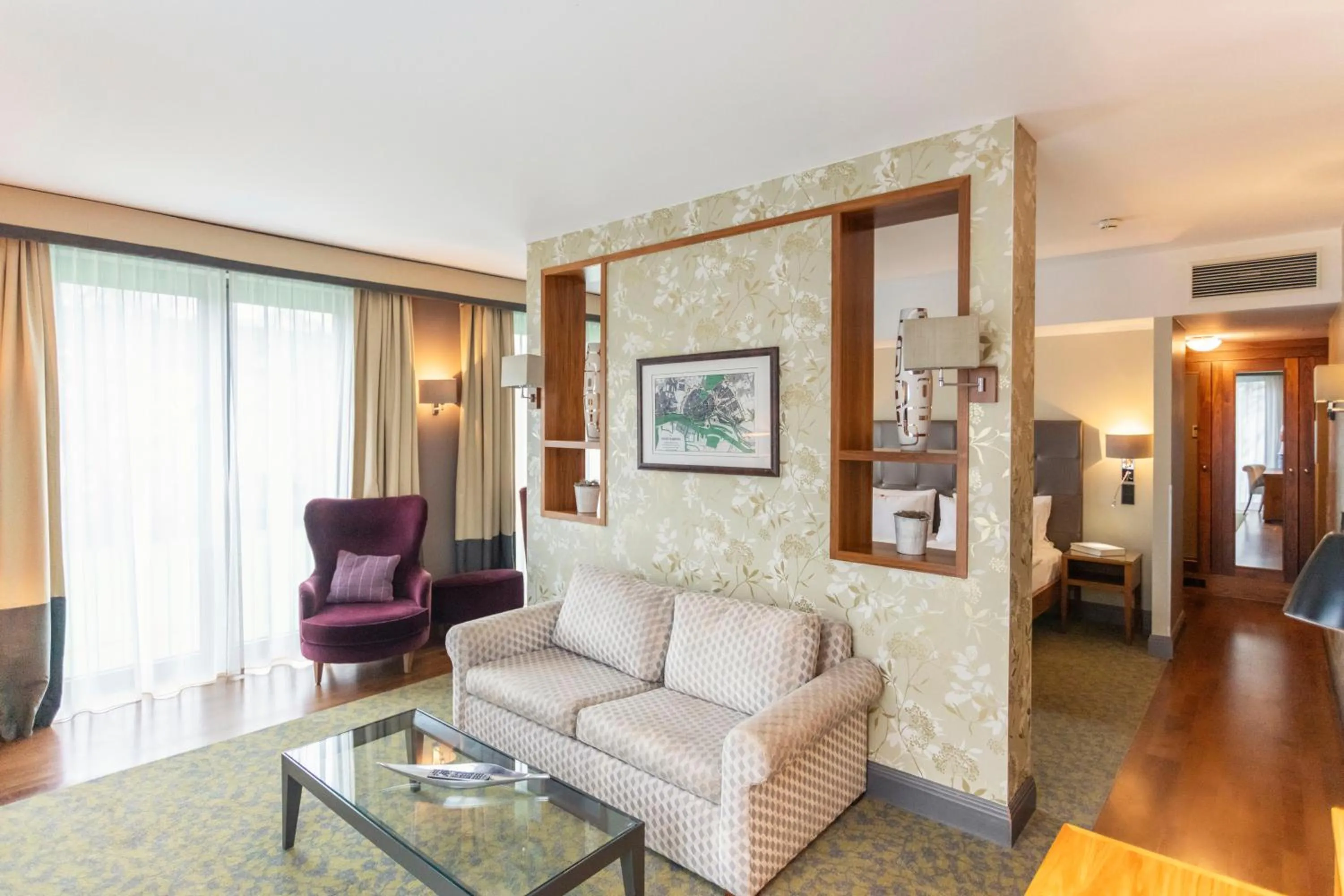 Living room in Aspria Hamburg Uhlenhorst Sport & Spa