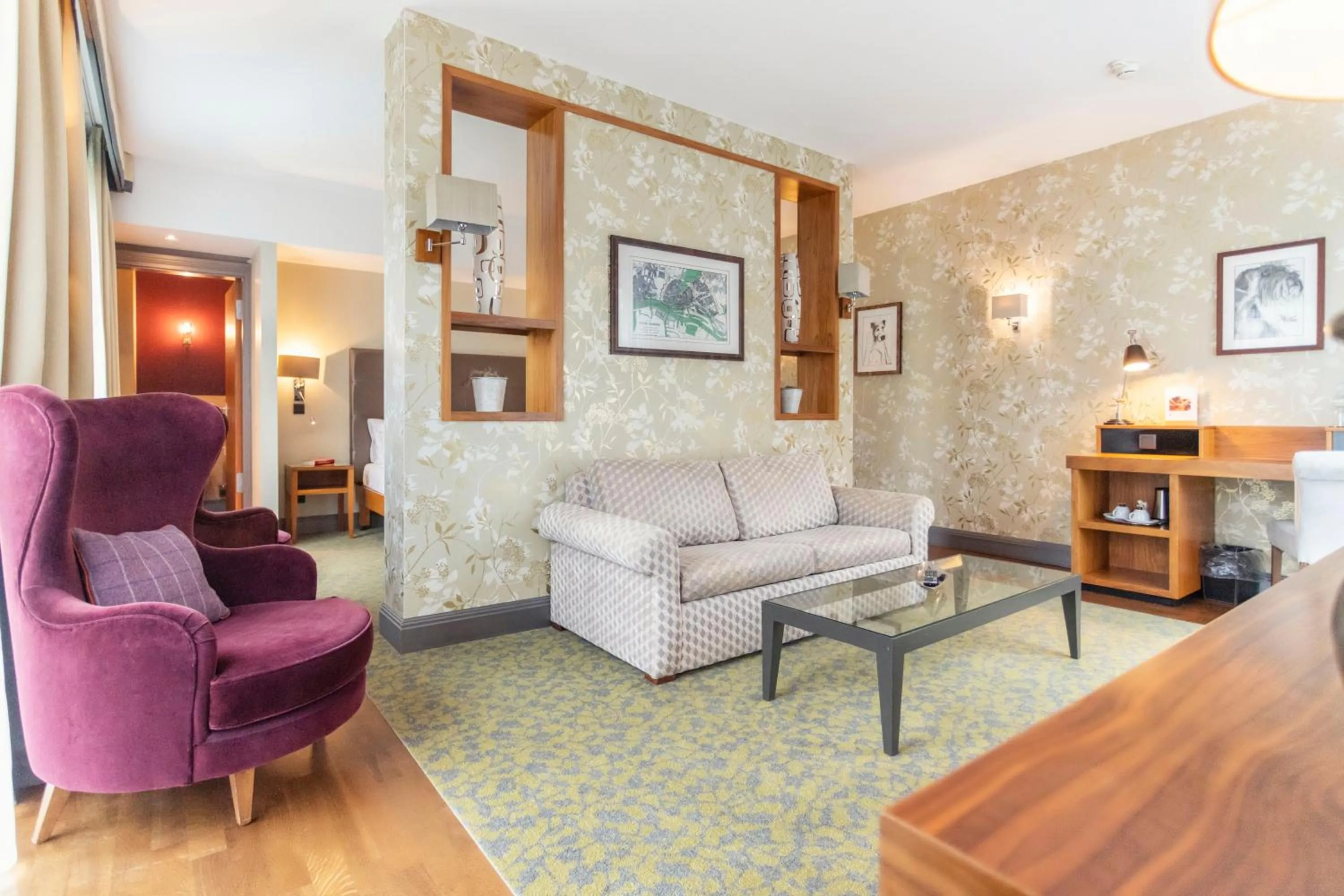 Living room in Aspria Hamburg Uhlenhorst Sport & Spa