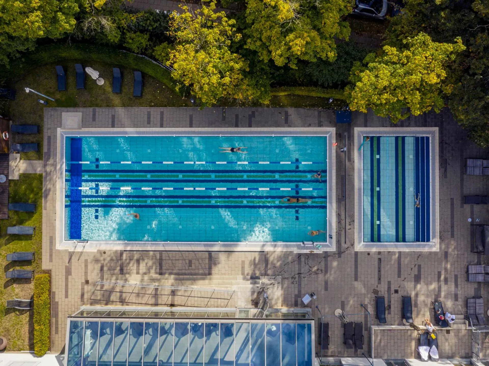 Pool view in Aspria Hamburg Uhlenhorst Sport & Spa
