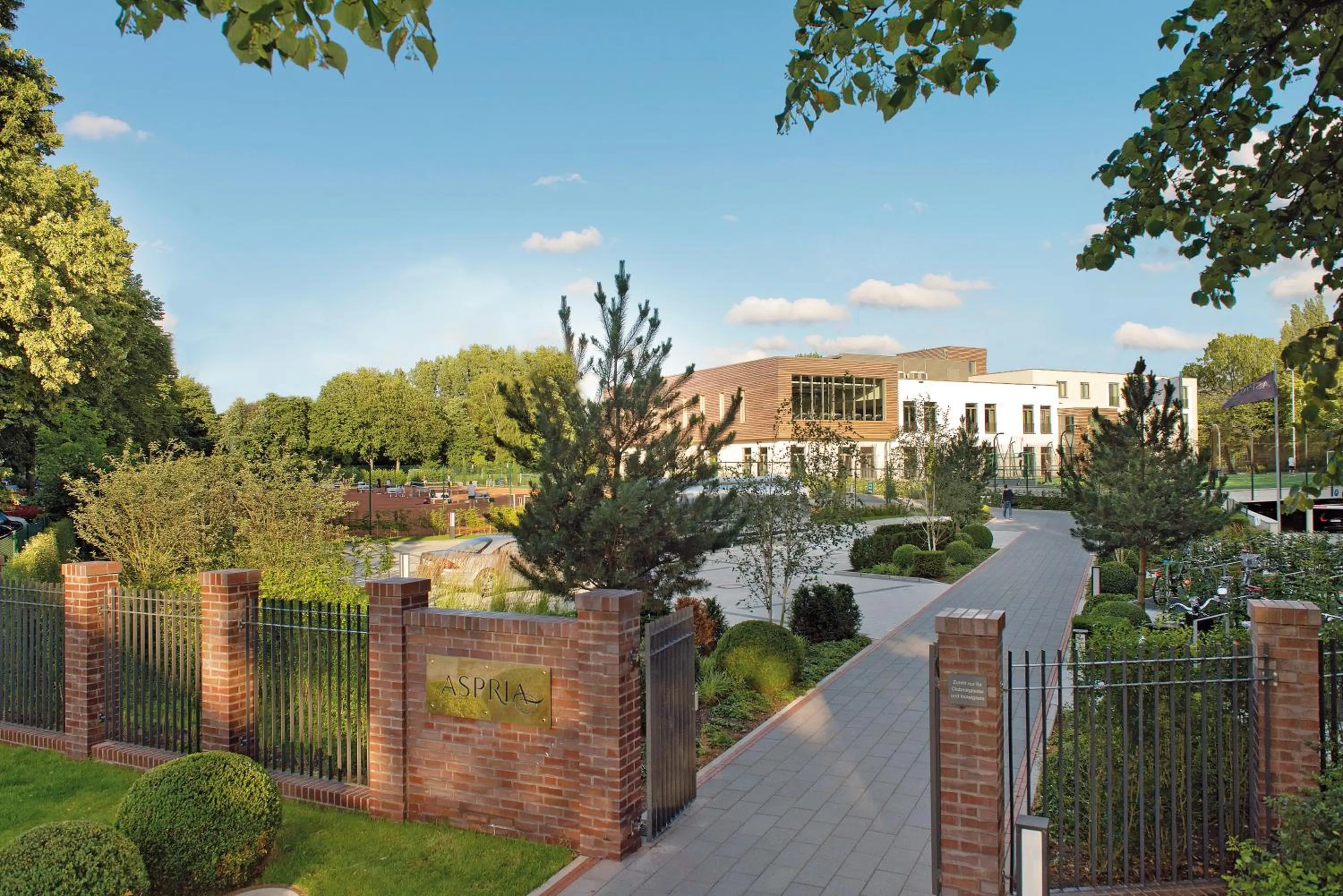 Property building in Aspria Hamburg Uhlenhorst Sport & Spa