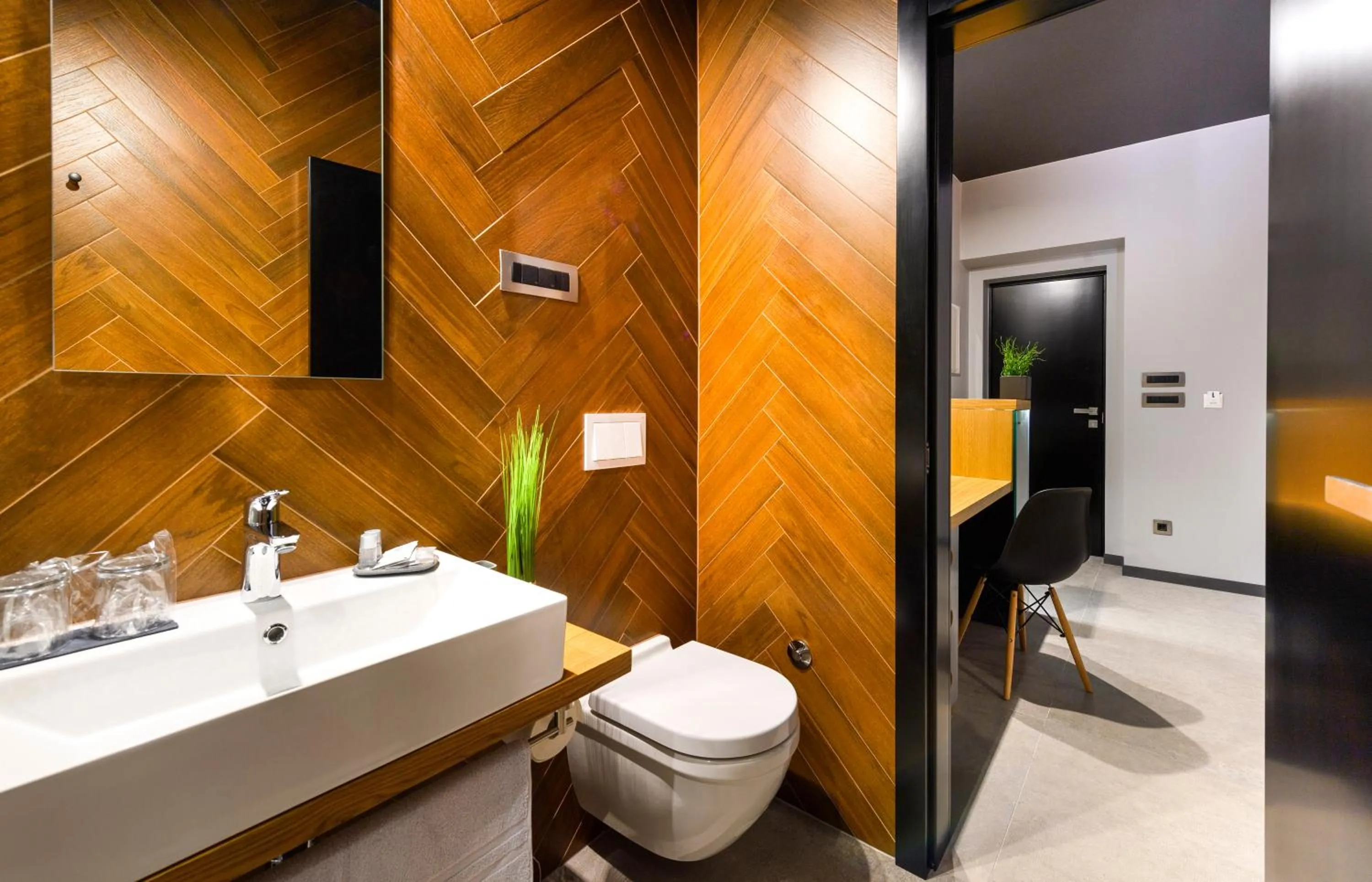 Bathroom in Split Industrial Design Rooms