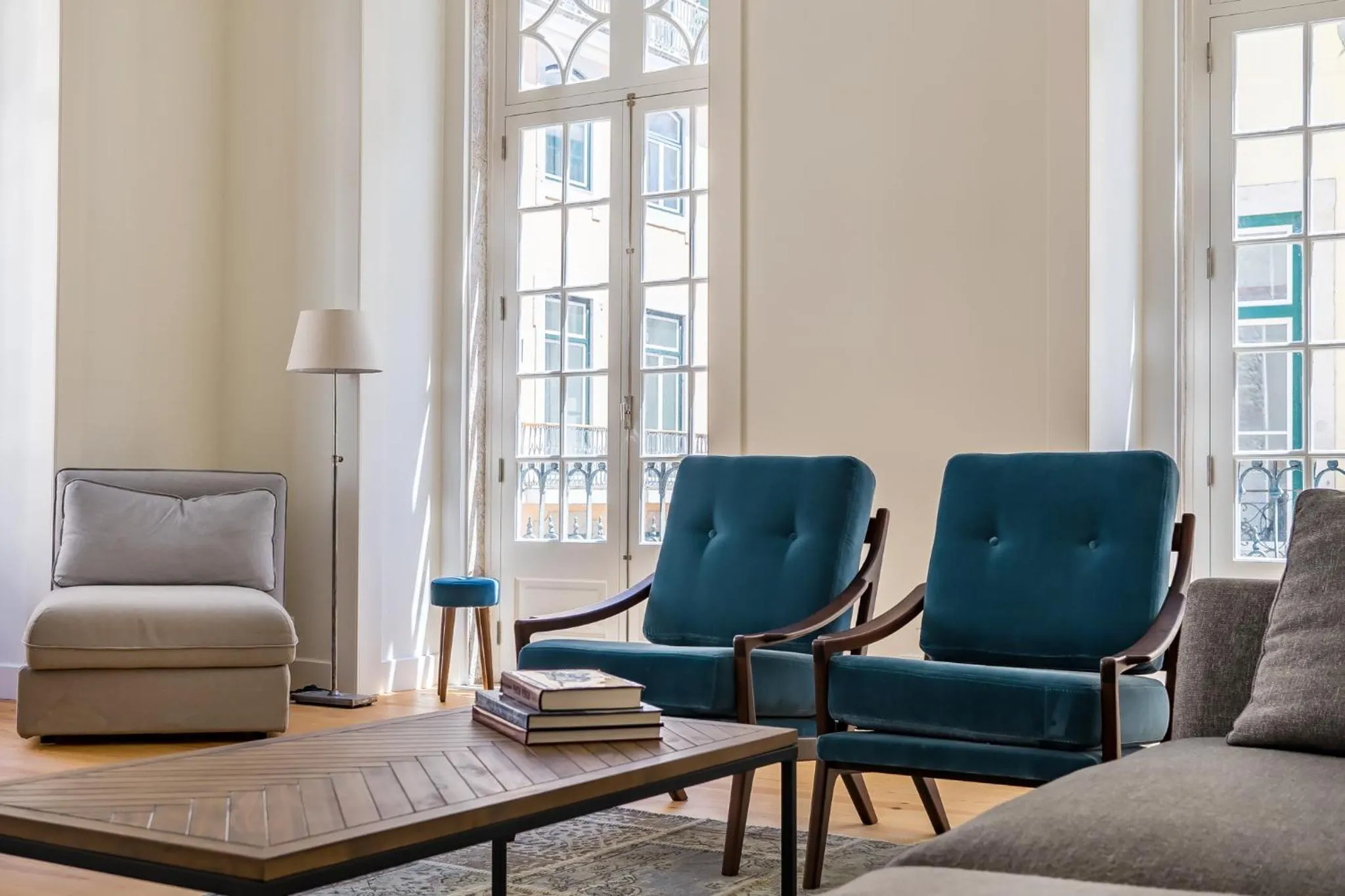 Communal lounge/ TV room in Santa Justa Prime Guesthouse