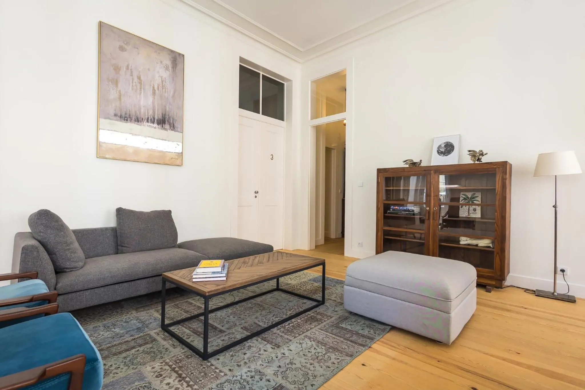 Communal lounge/ TV room in Santa Justa Prime Guesthouse